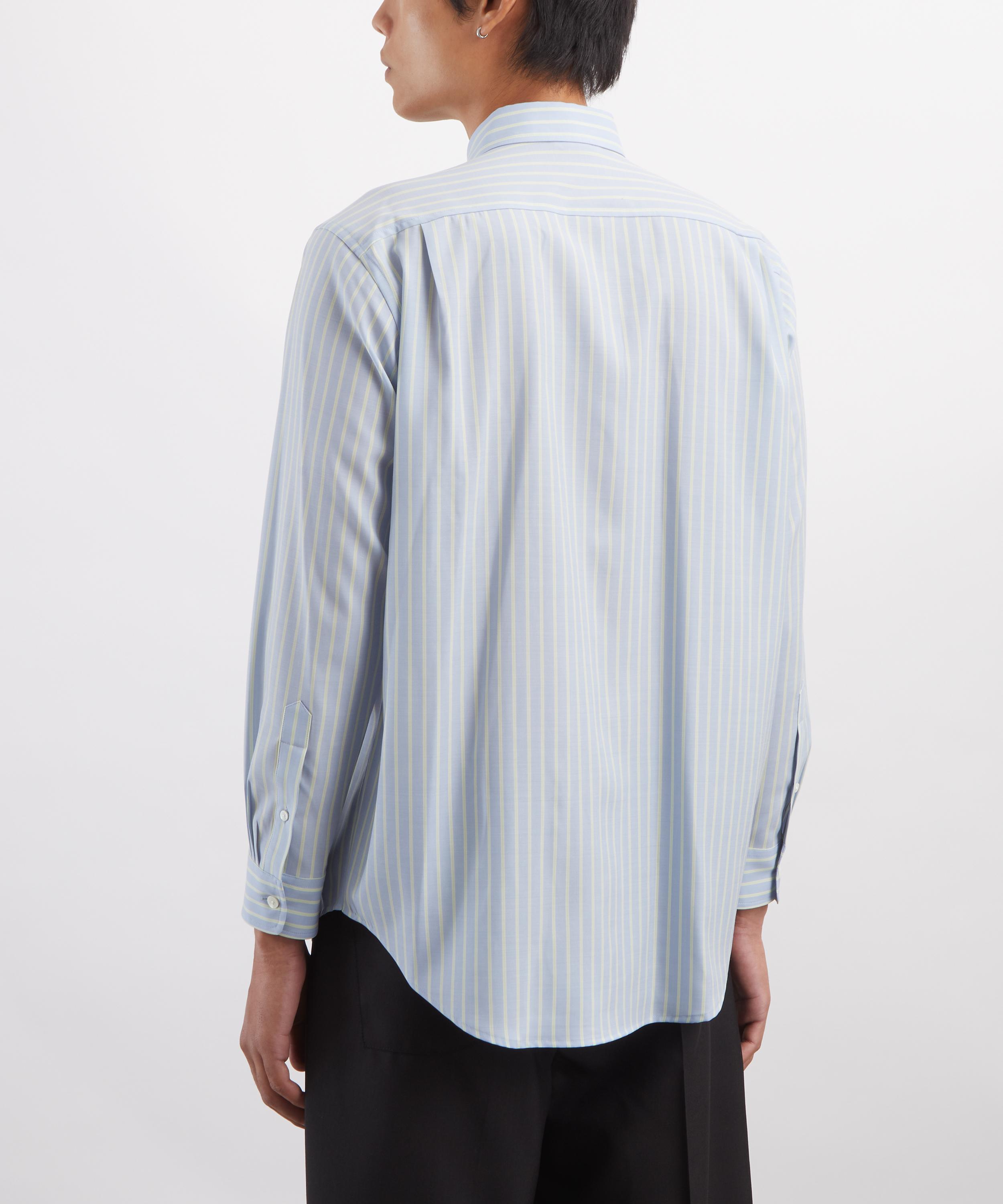 Auralee - Super Fine Wool Stripe Shirt image number 3