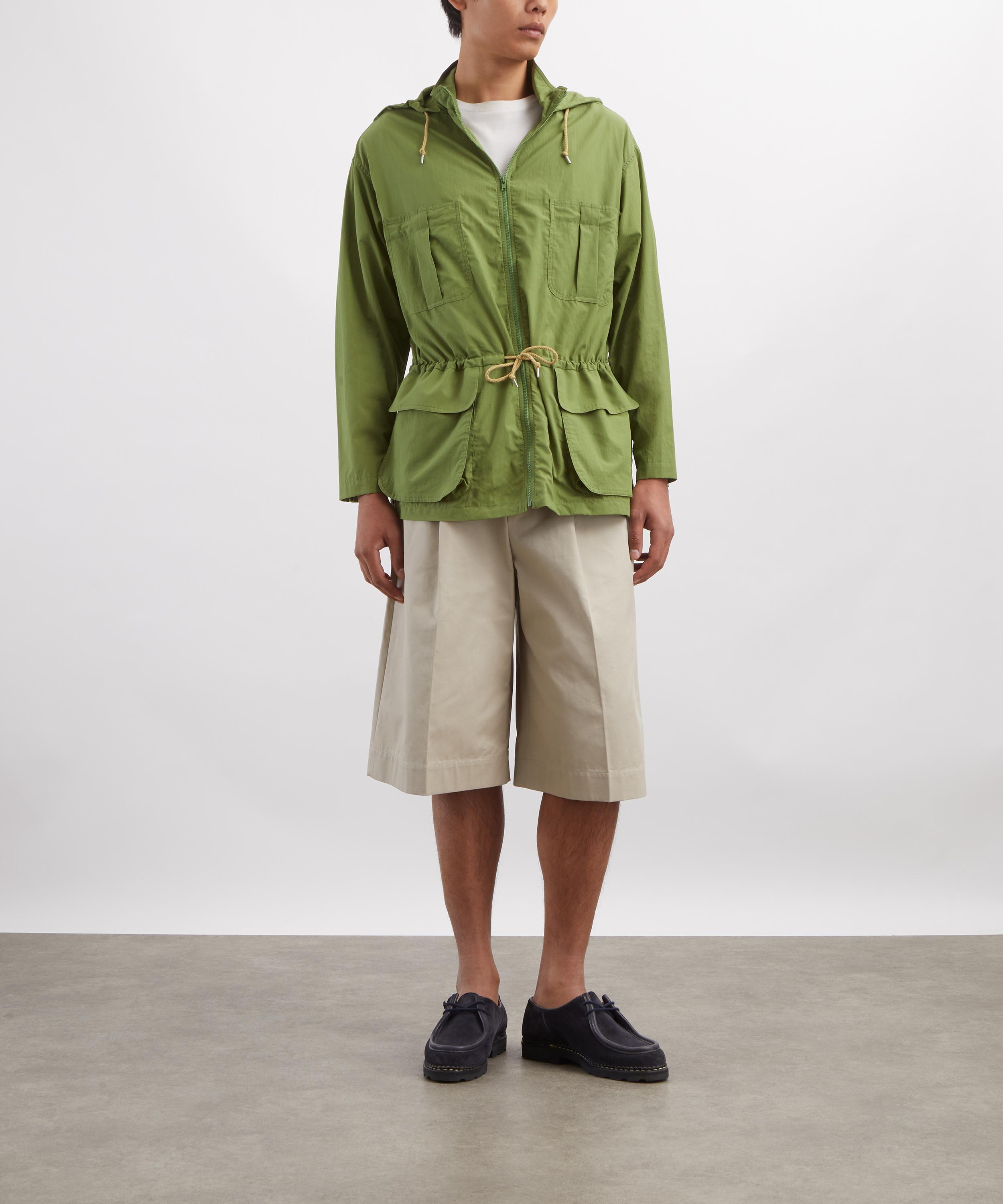 Auralee - Super Fine Cotton Lawn Hooded Blouson Jacket image number 1