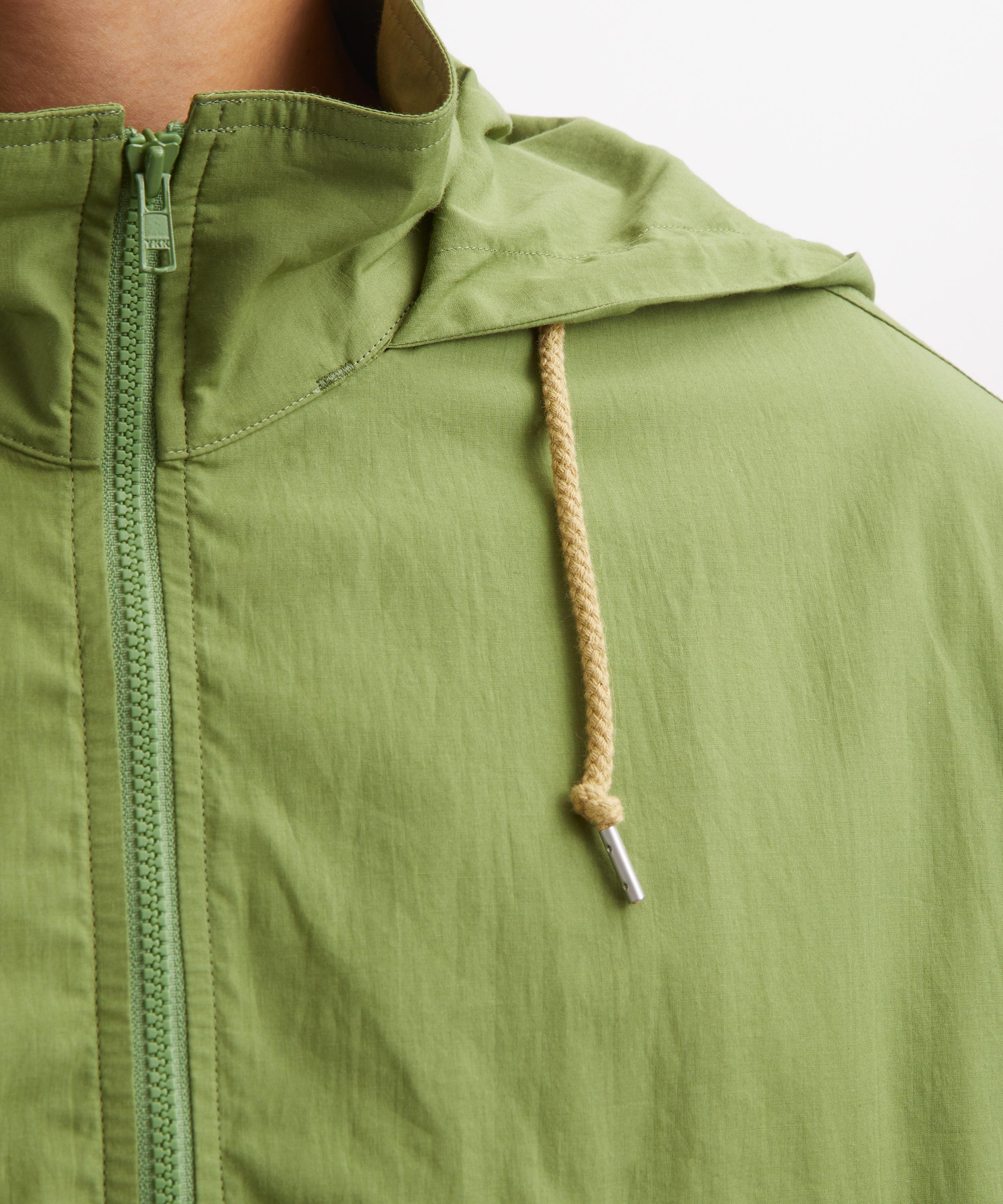 Auralee - Super Fine Cotton Lawn Hooded Blouson Jacket image number 4