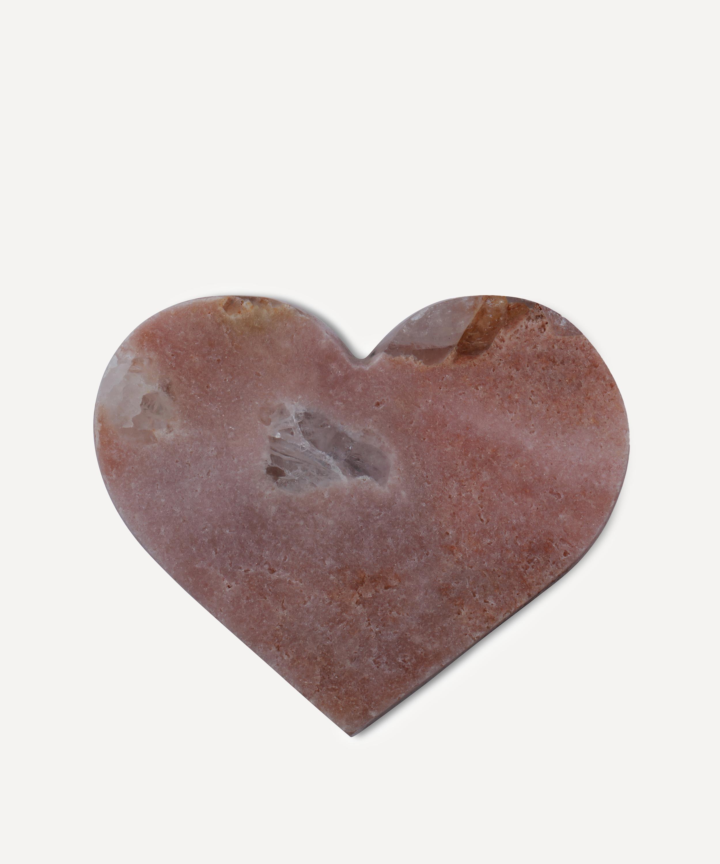 JIA JIA - Pink Amethyst Medium Heart