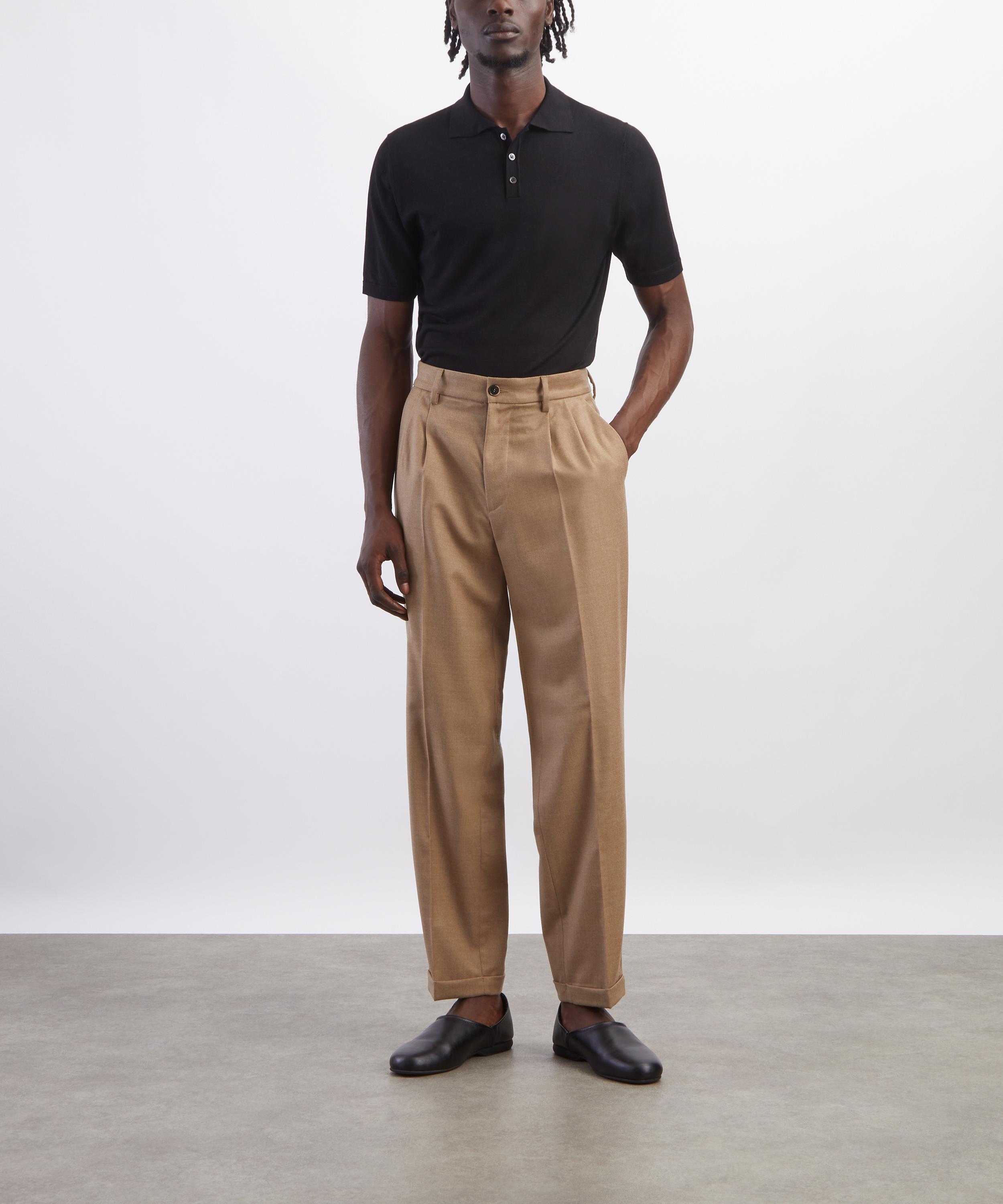 Barena - Marco Merino Wool Short-Sleeve Polo&nbsp; image number 1