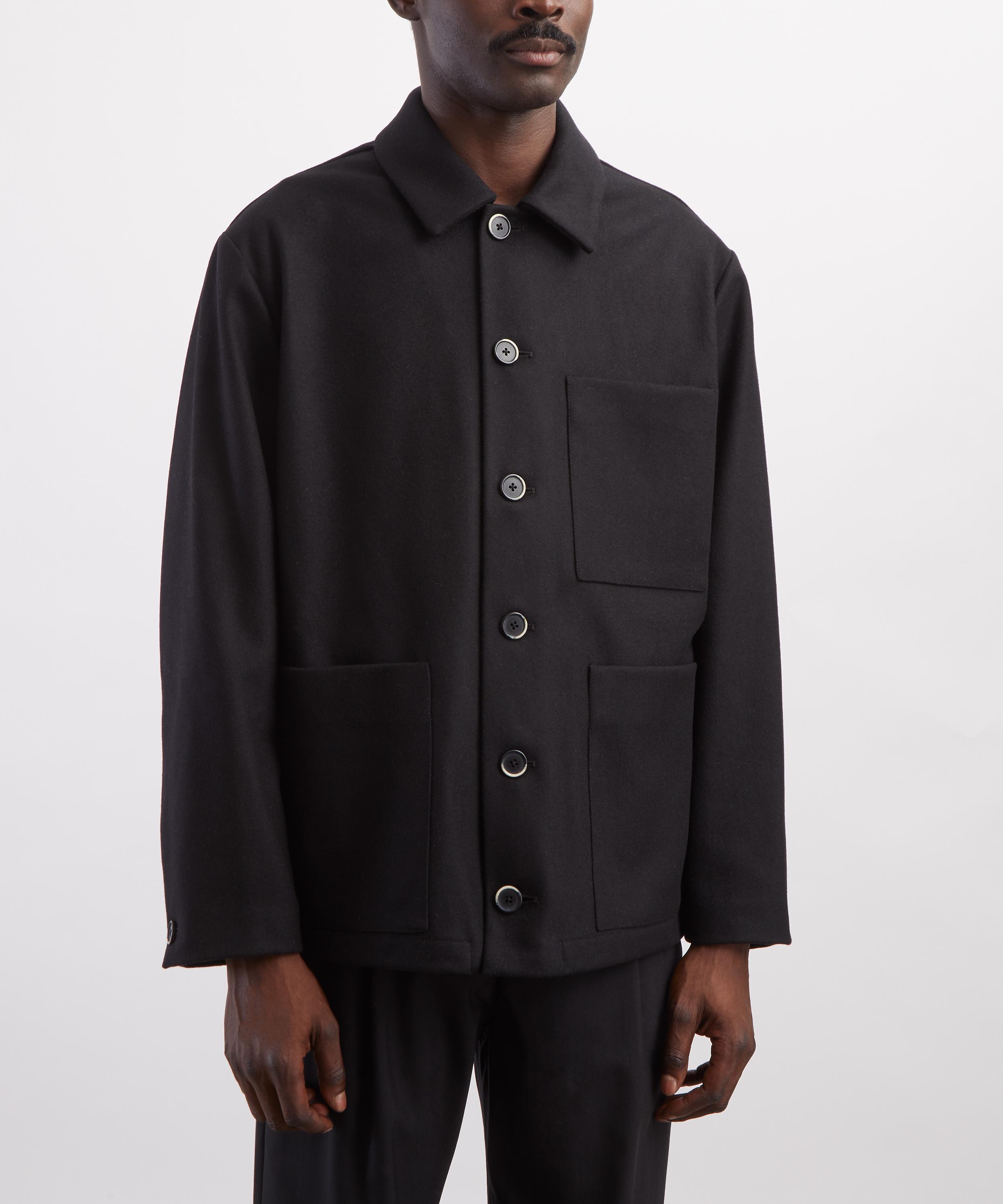 Barena - Stae Black Wool Overshirt image number 2