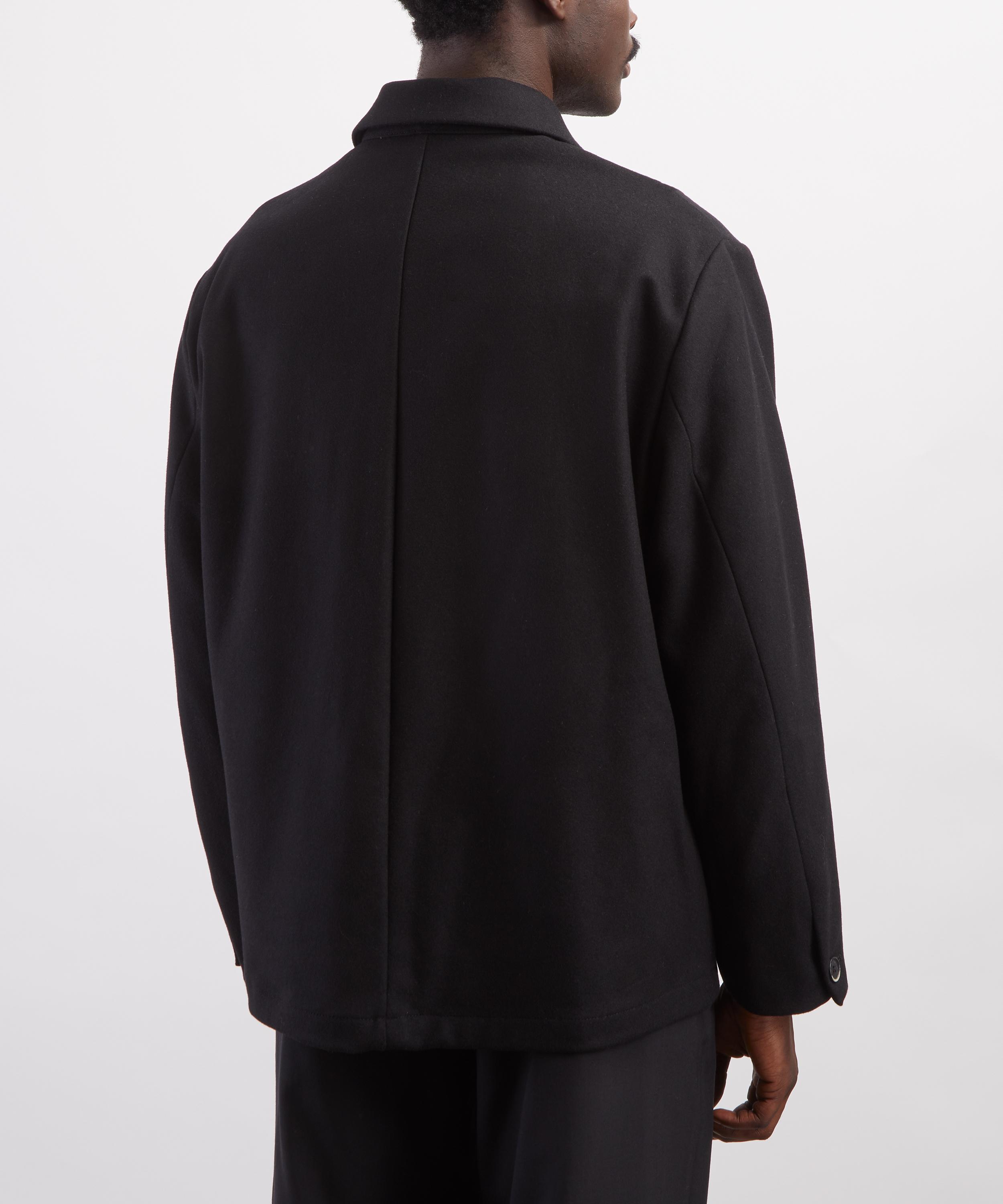 Barena - Stae Black Wool Overshirt image number 3