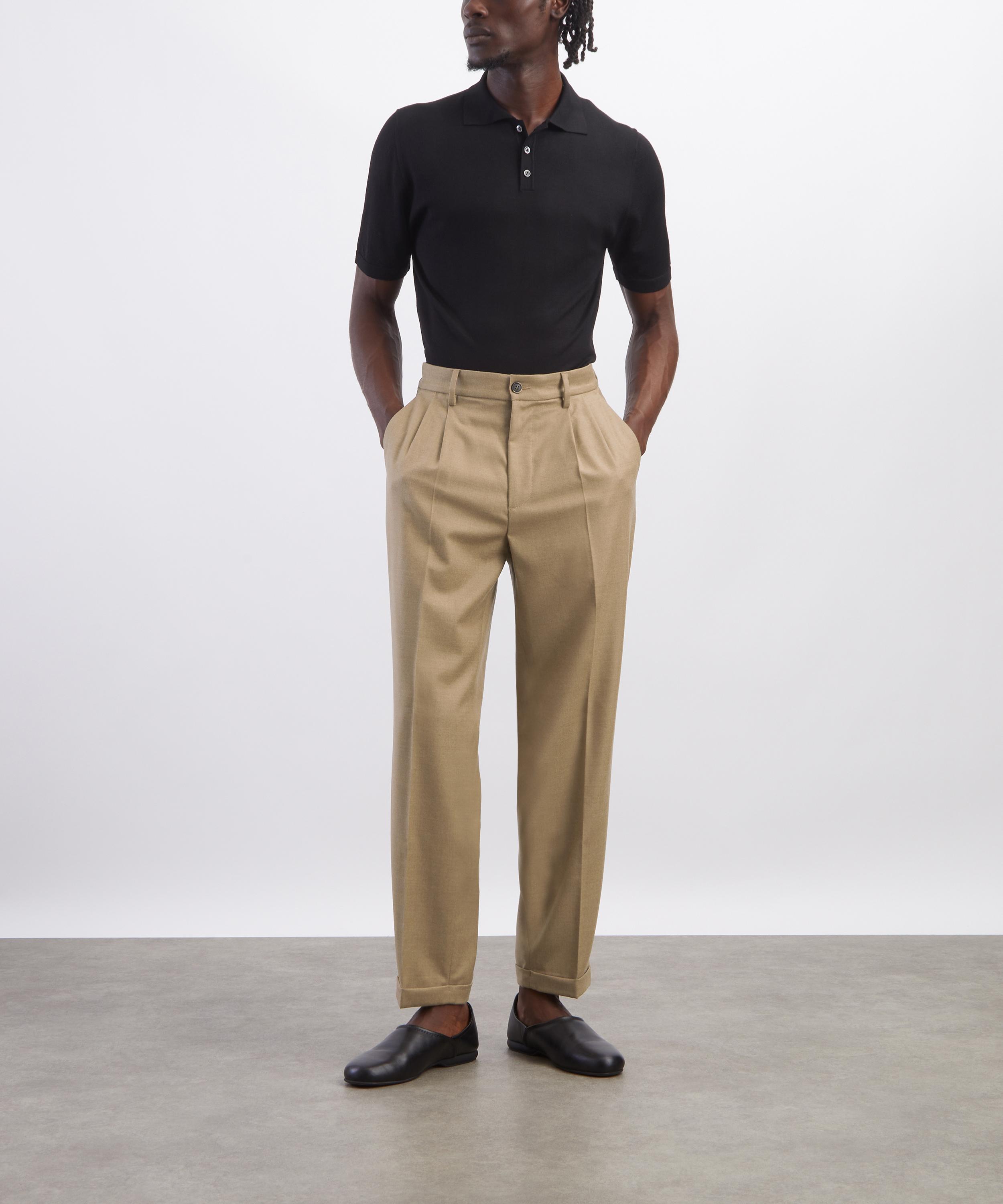 Barena - Drapier Double-Pleated Wool Trousers image number 1