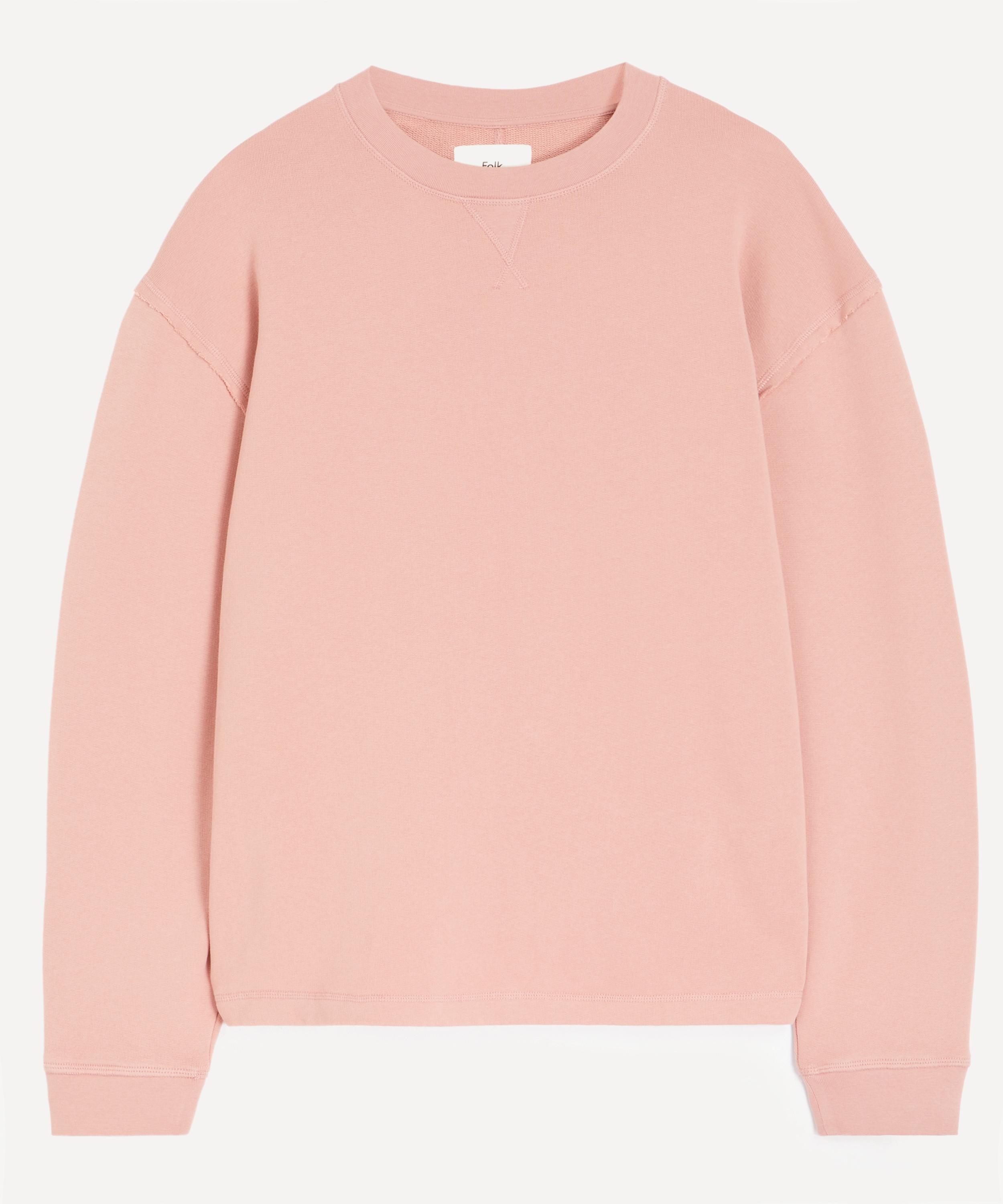 Folk - Dusty Pink Easy Fit Sweatshirt
