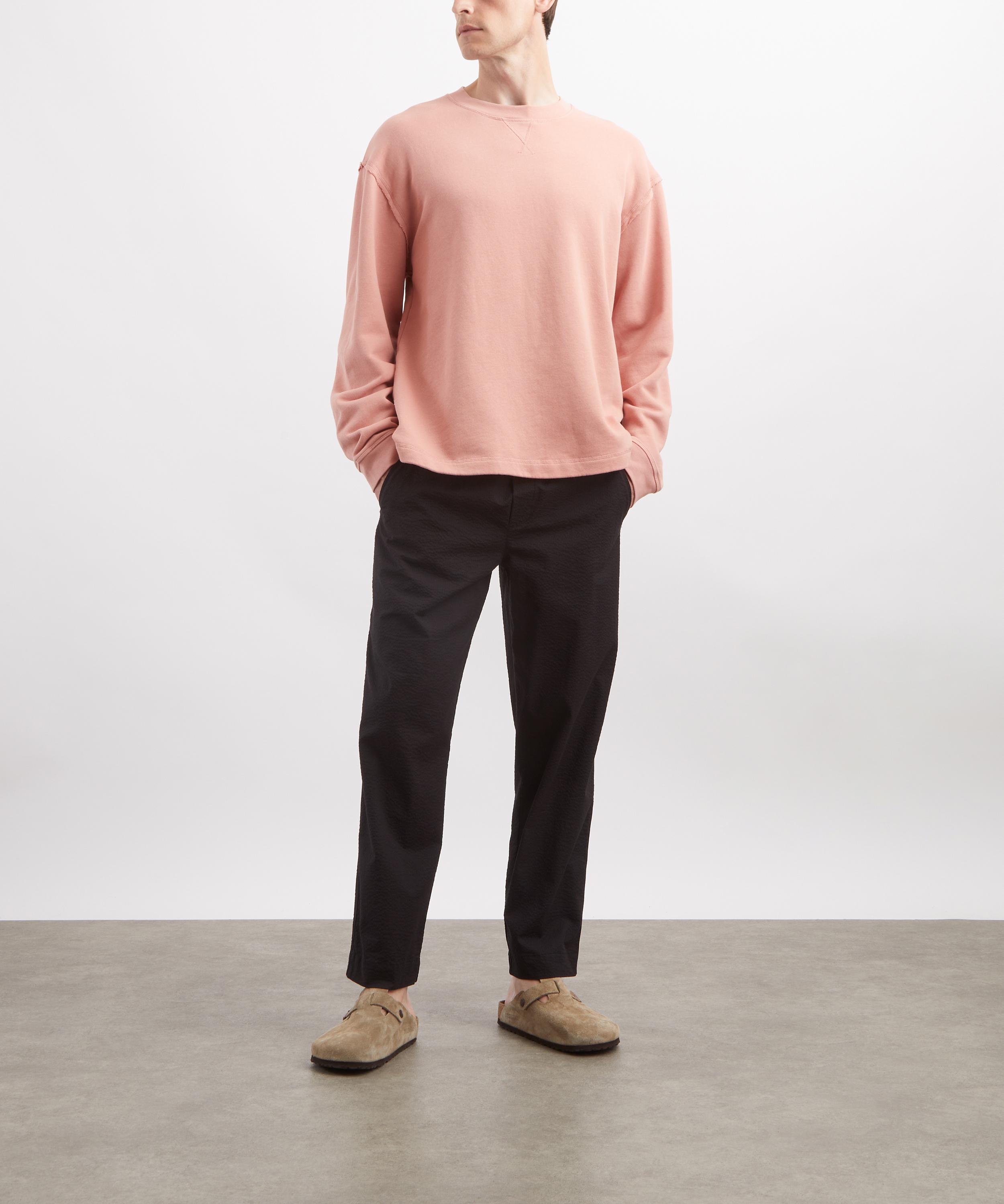 Folk - Dusty Pink Easy Fit Sweatshirt image number 1
