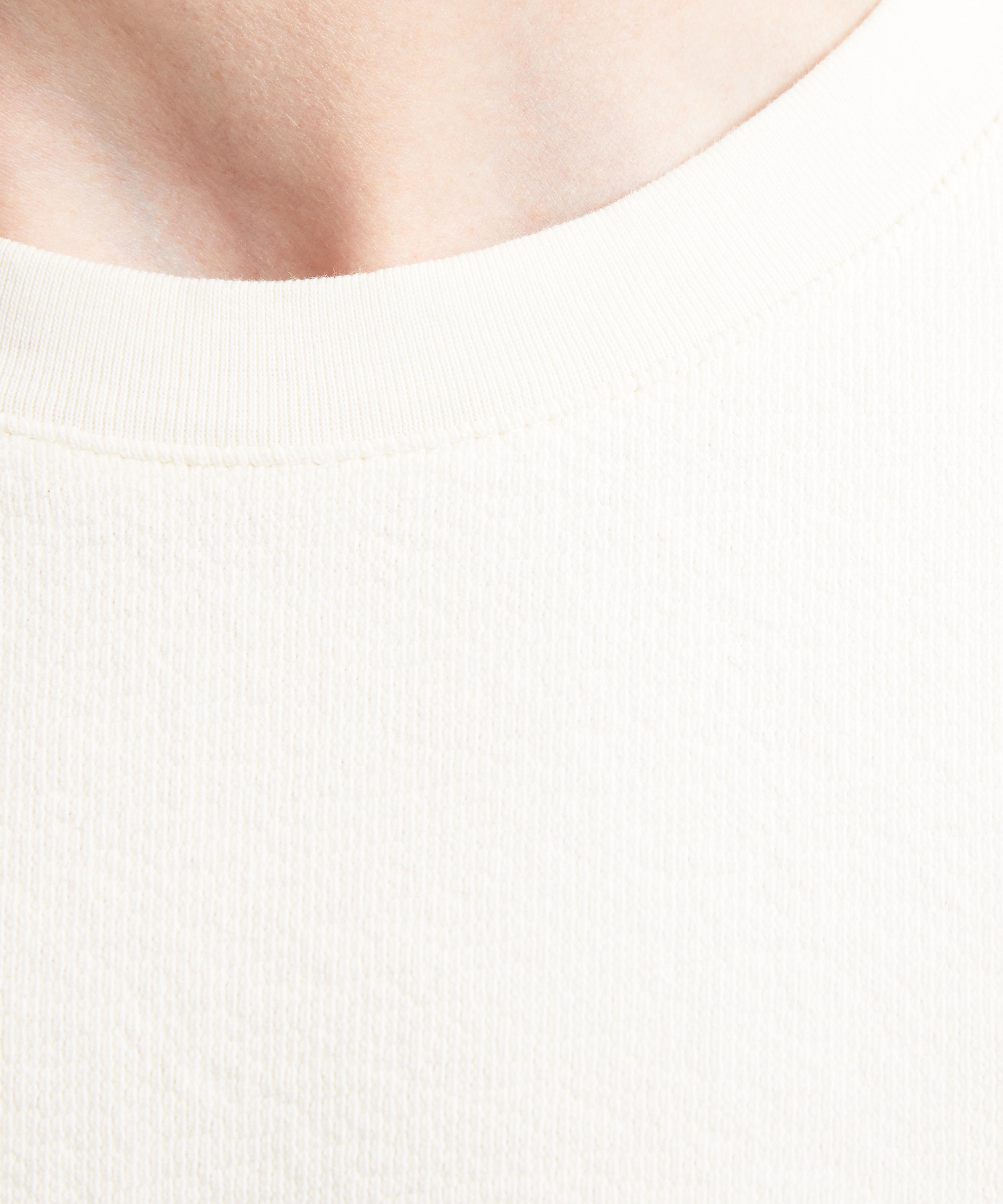 Folk - White Textured T-Shirt image number 4