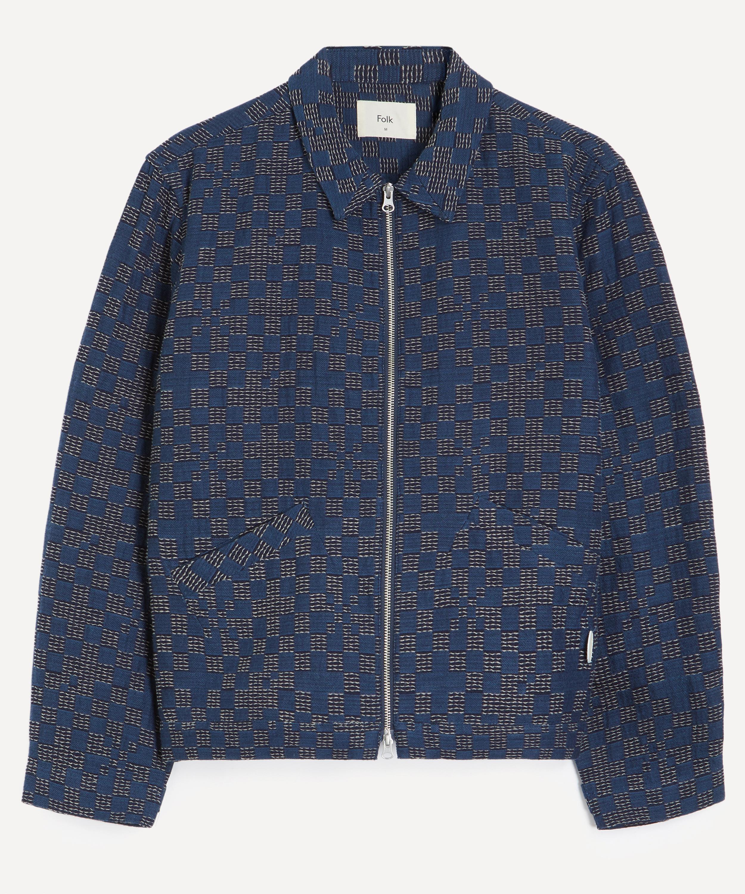 Folk - Signal Checkerboard Blouson Jacket