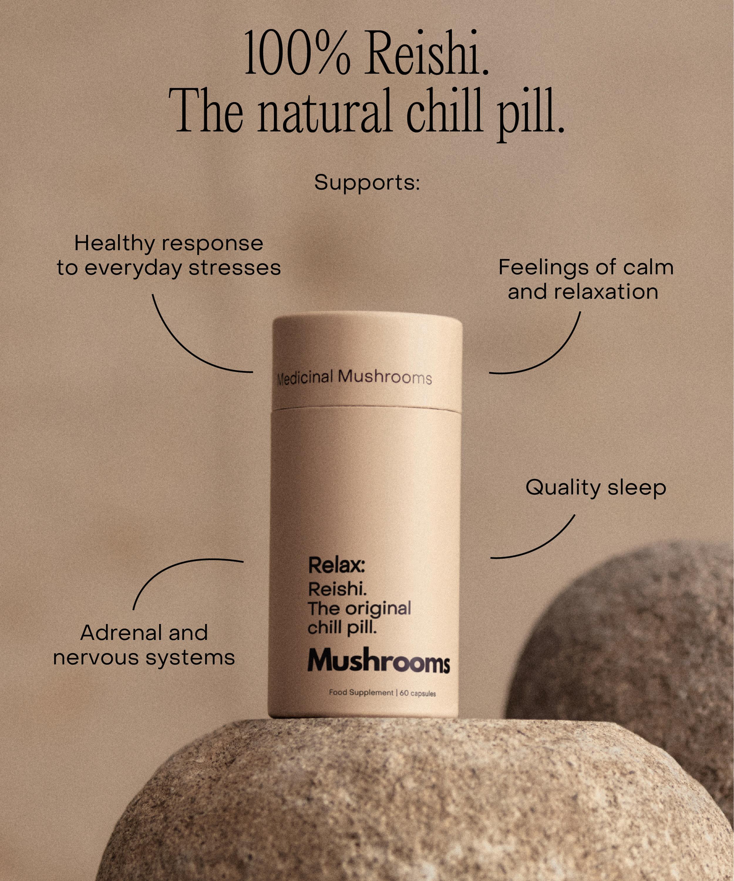 Mother Made - Relax Reishi 60 Capsules image number 3