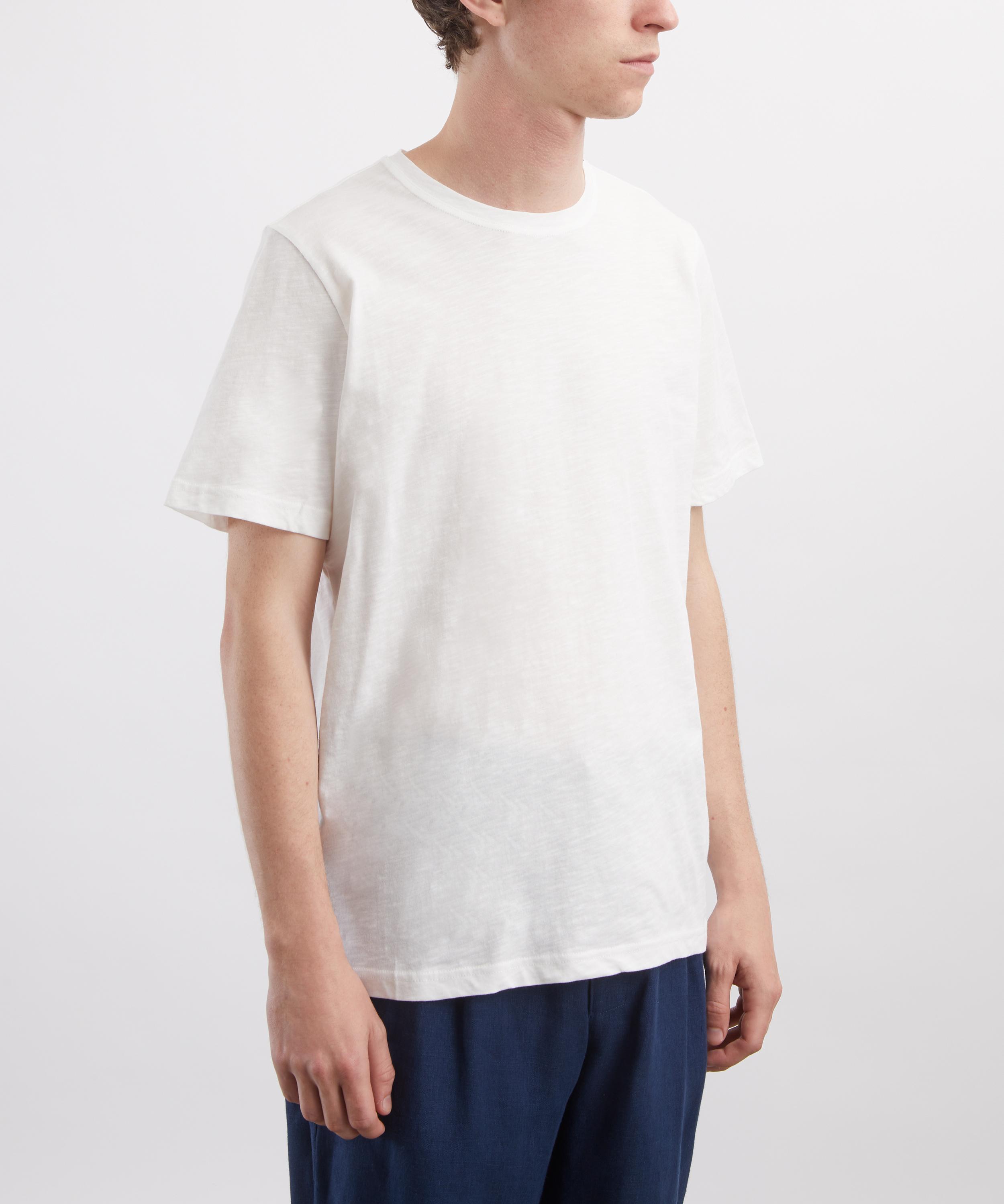 Oliver Spencer - Conduit Hawley Cream T-Shirt image number 2