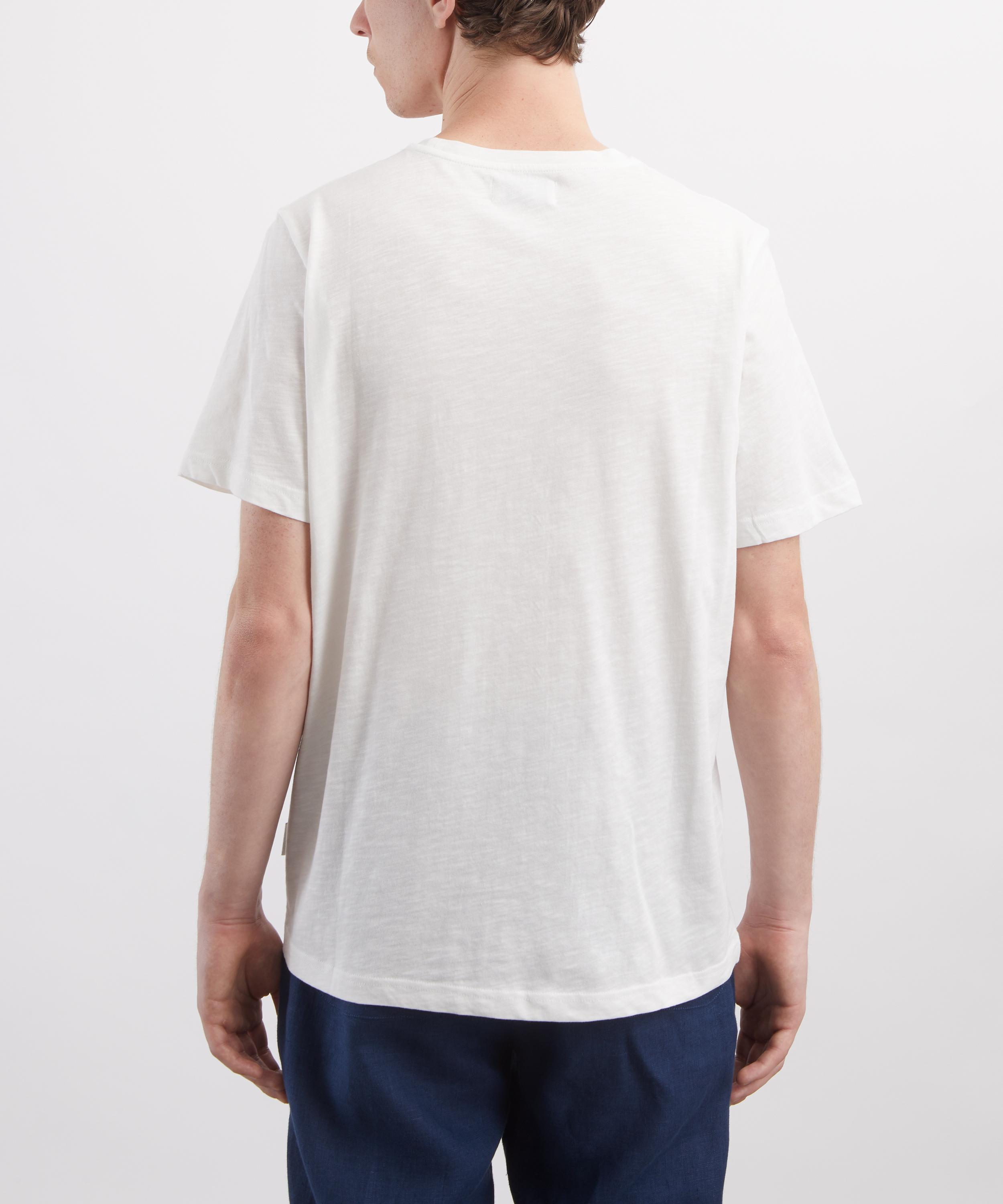 Oliver Spencer - Conduit Hawley Cream T-Shirt image number 3