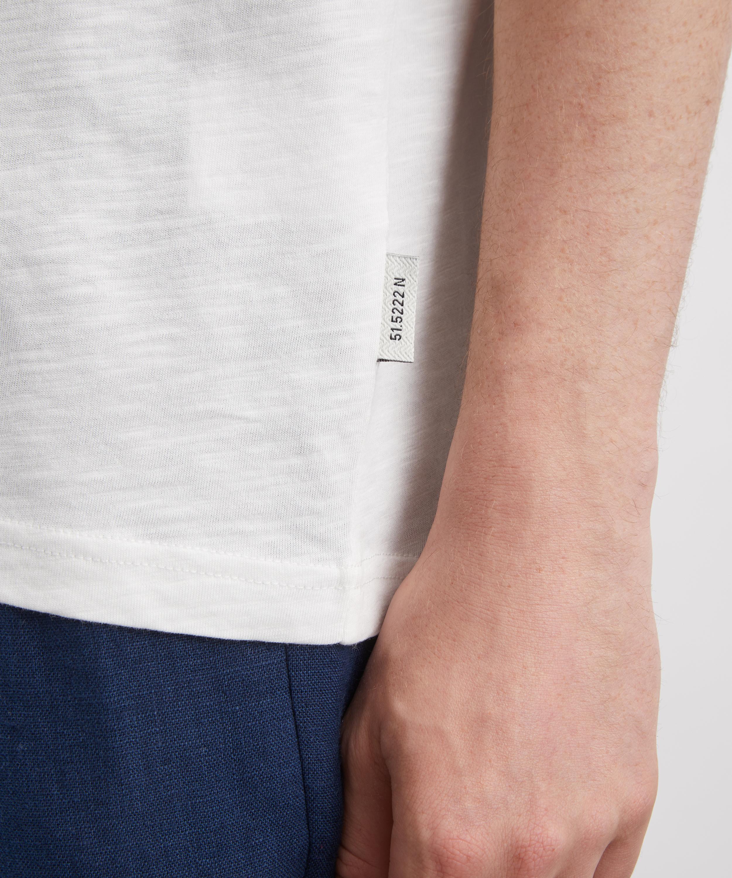 Oliver Spencer - Conduit Hawley Cream T-Shirt image number 4
