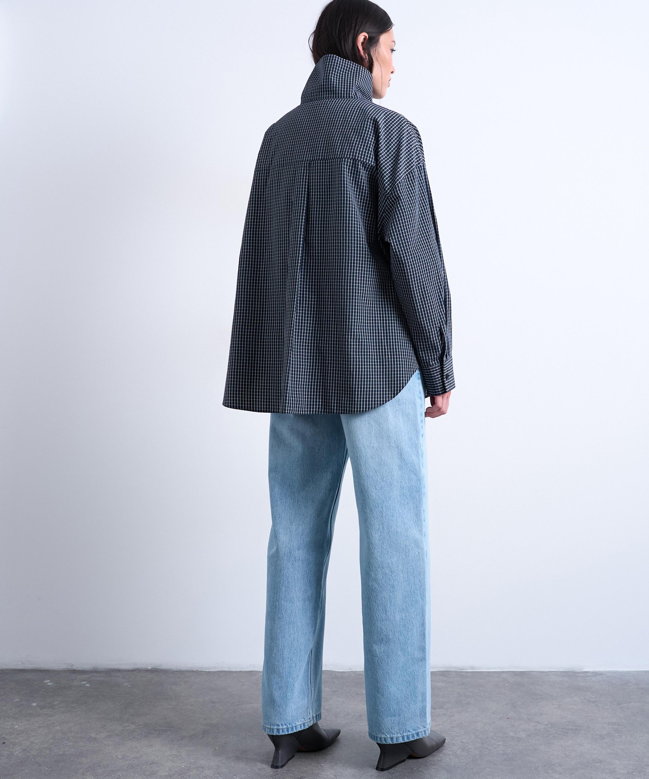 TOPSHOP - Cinch Low-Rise Jeans in Bleach image number 3