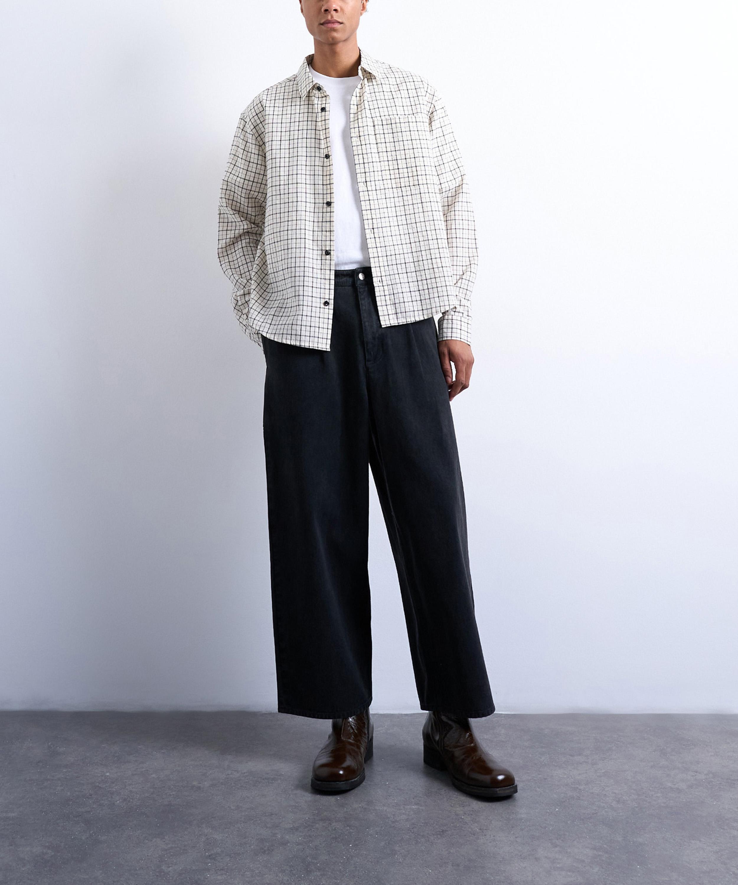 TOPMAN - Barrel Twill Carpenter Trousers