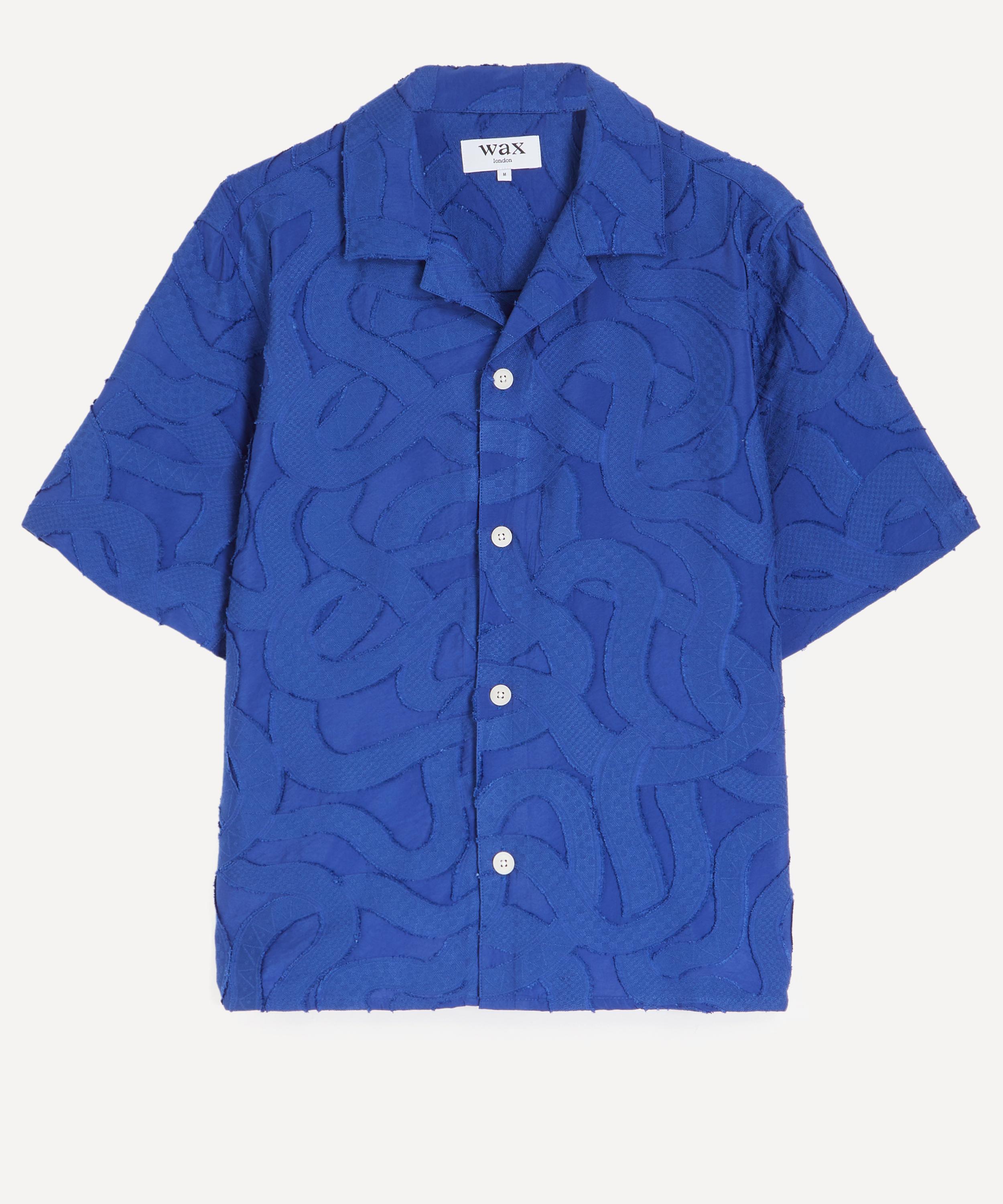 Wax London - Curzon Jacquard Short-Sleeve Shirt