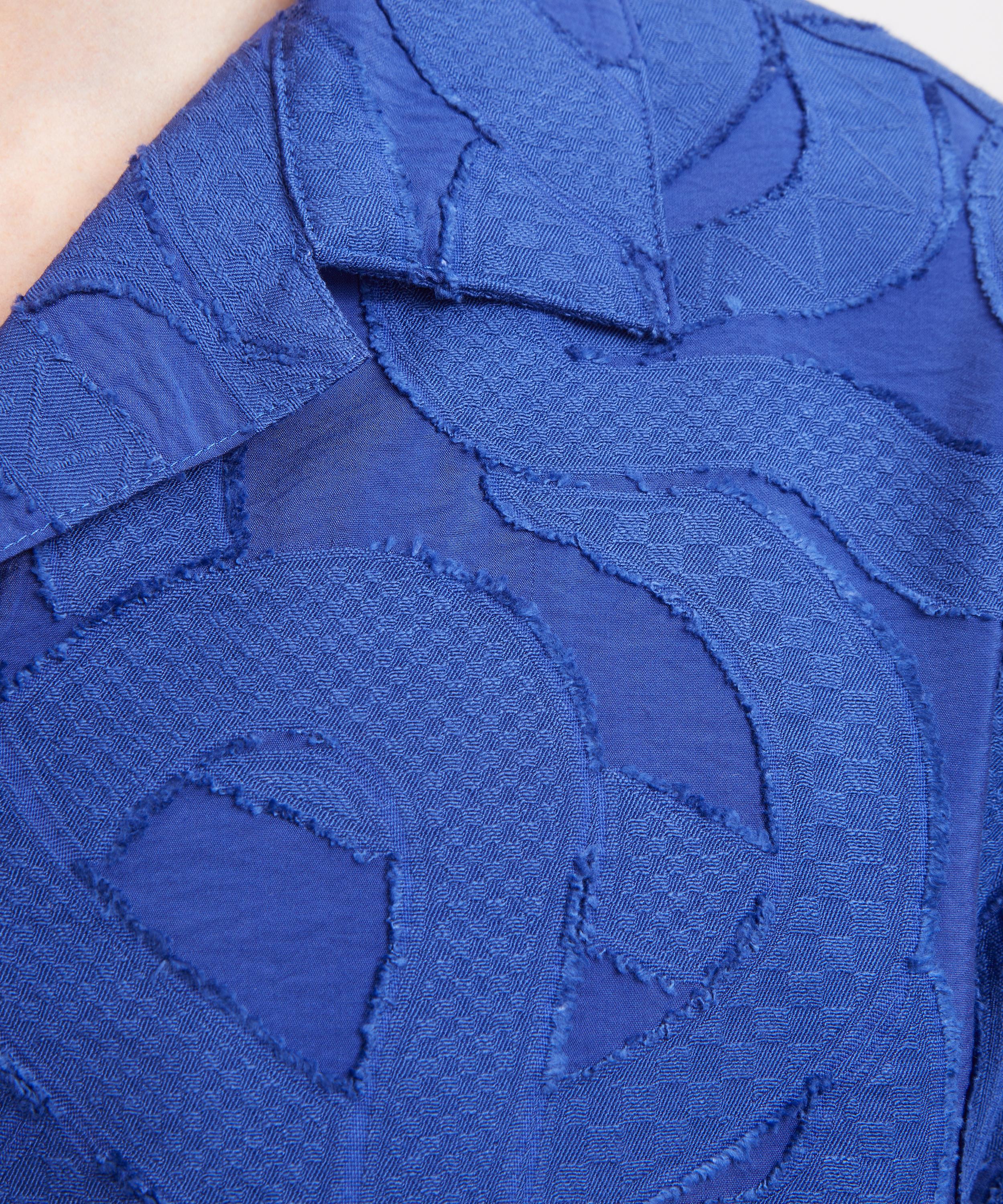 Wax London - Curzon Jacquard Short-Sleeve Shirt image number 4