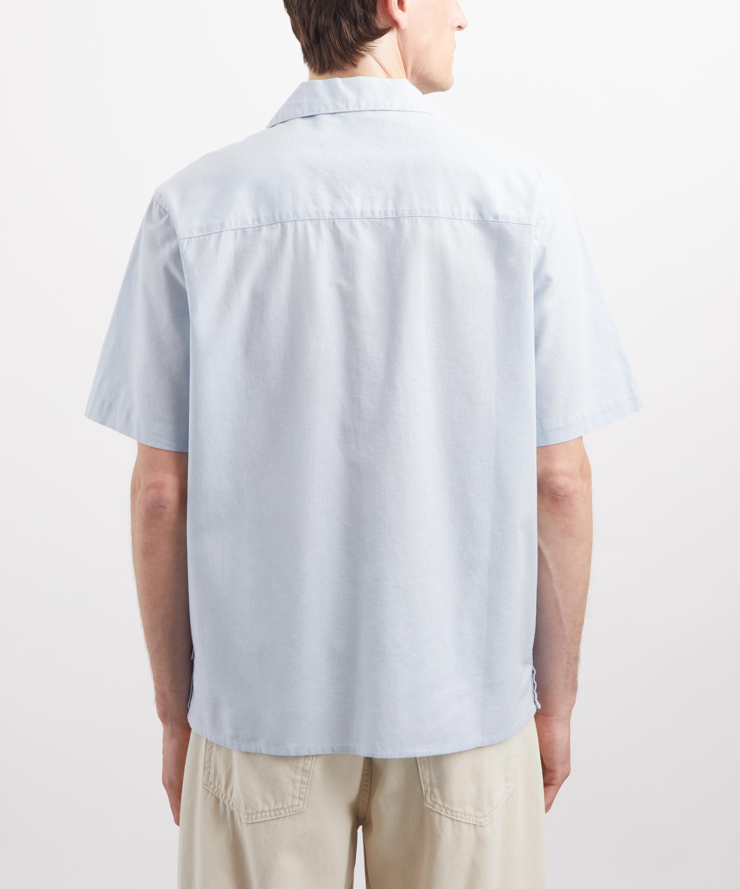 Wax London - Didcot Floral Appliqu&eacute; Short-Sleeve Shirt image number 3