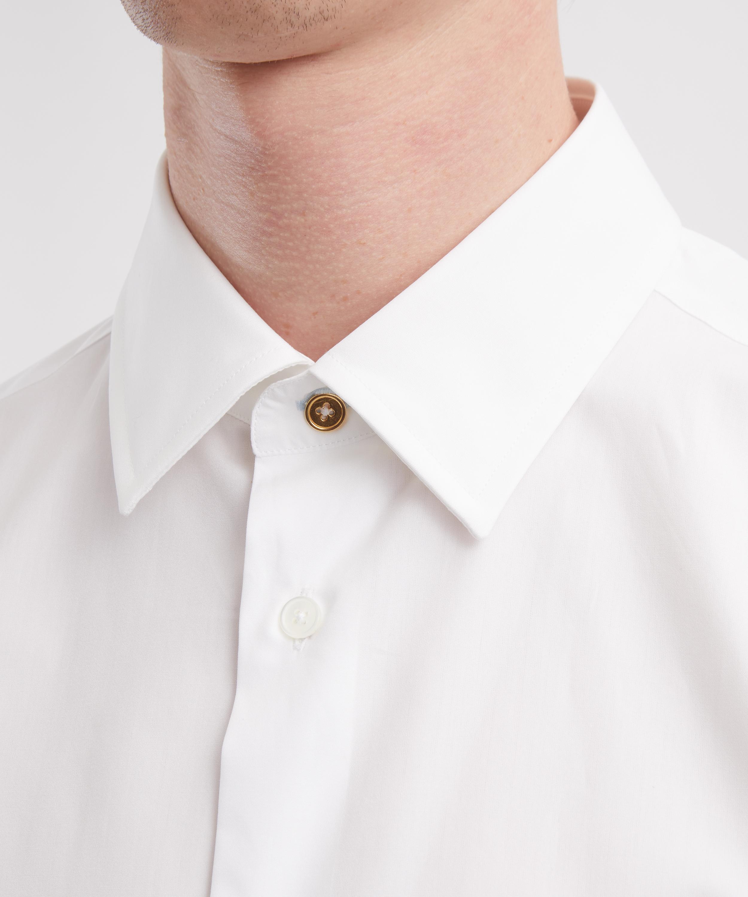 Paul Smith - White Cotton Shirt image number 4