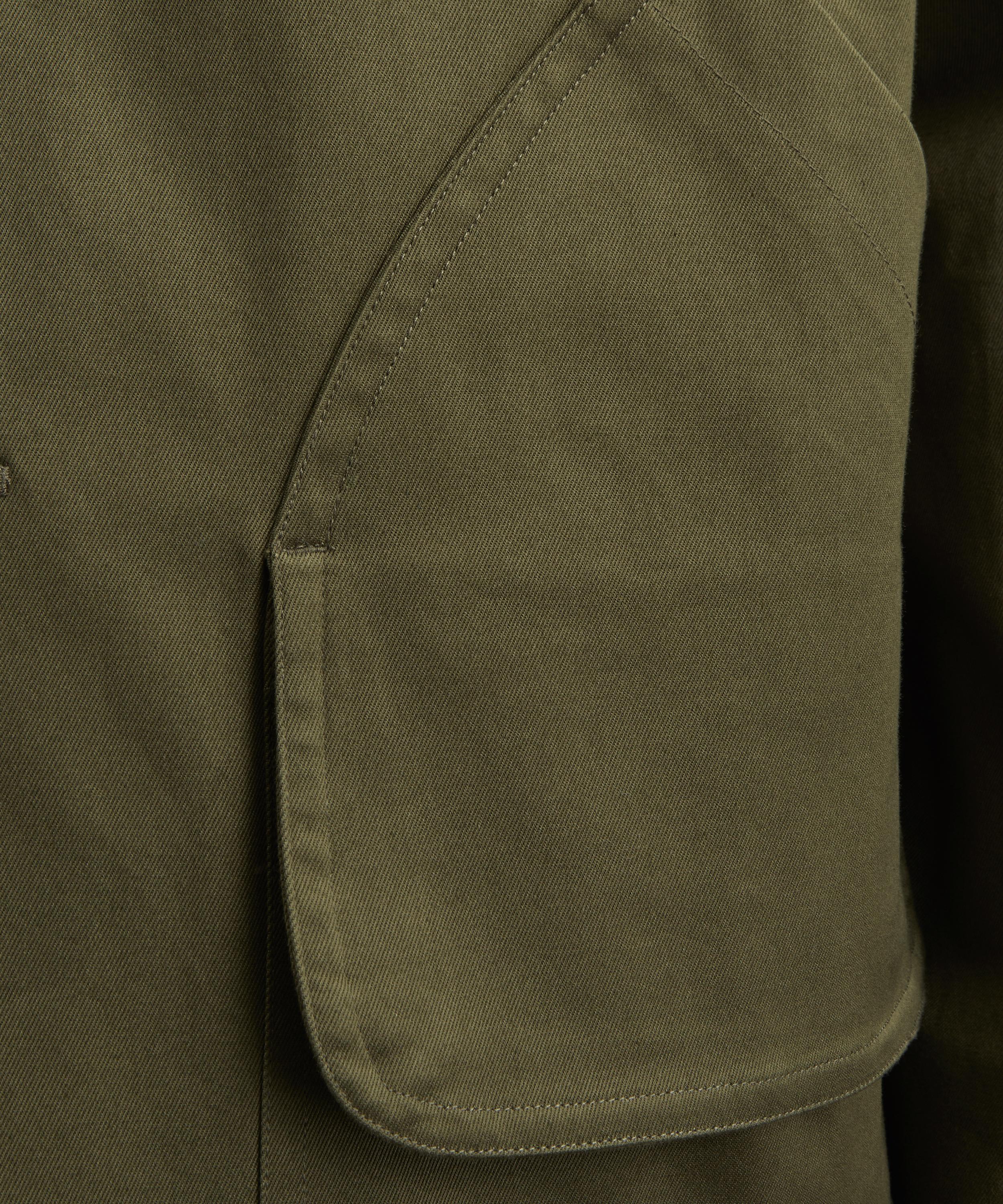 Paul Smith - Khaki Stretch-Cotton Barn Jacket image number 4