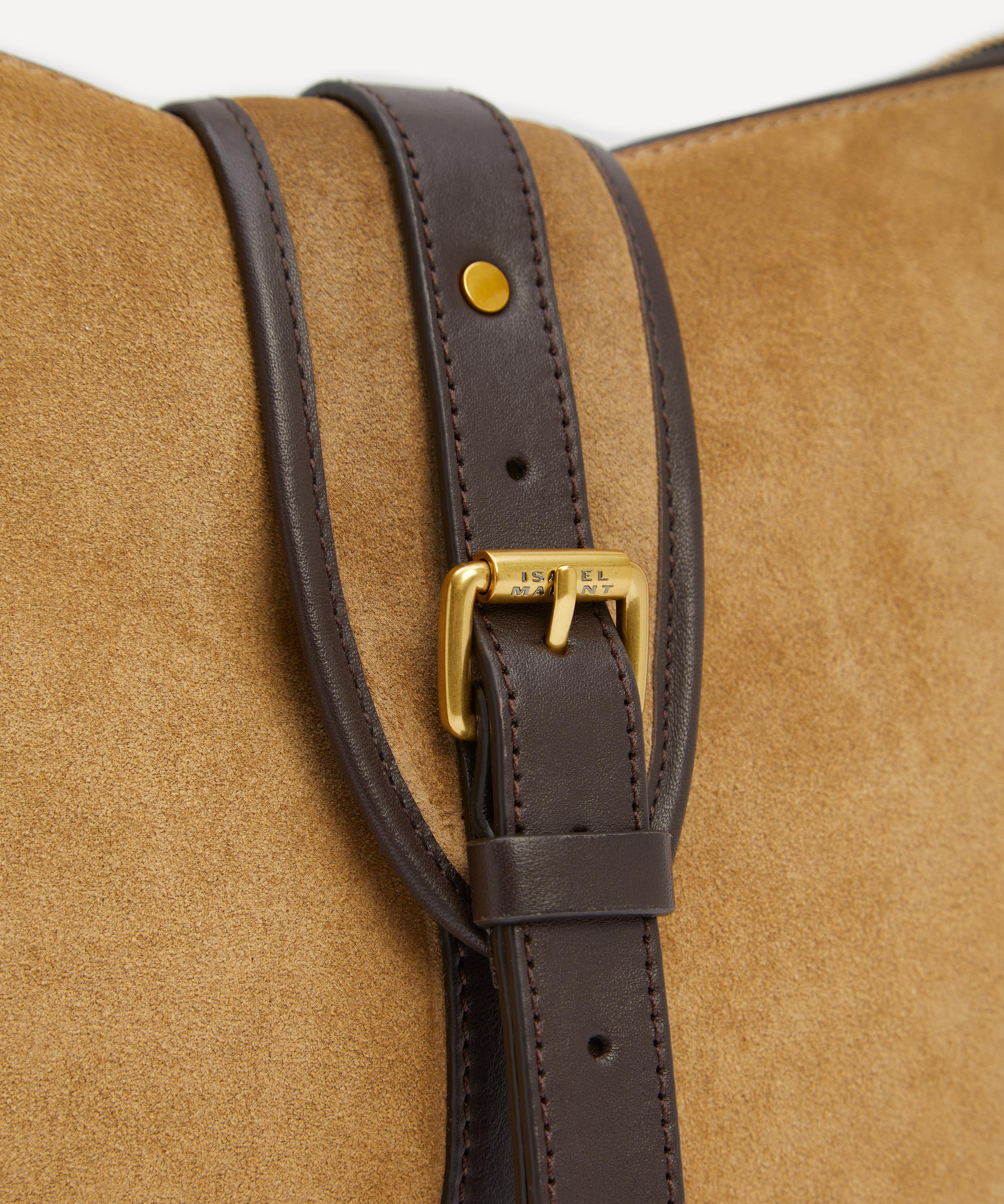 Isabel Marant - Oskan Soft Suede Hobo Bag image number 3