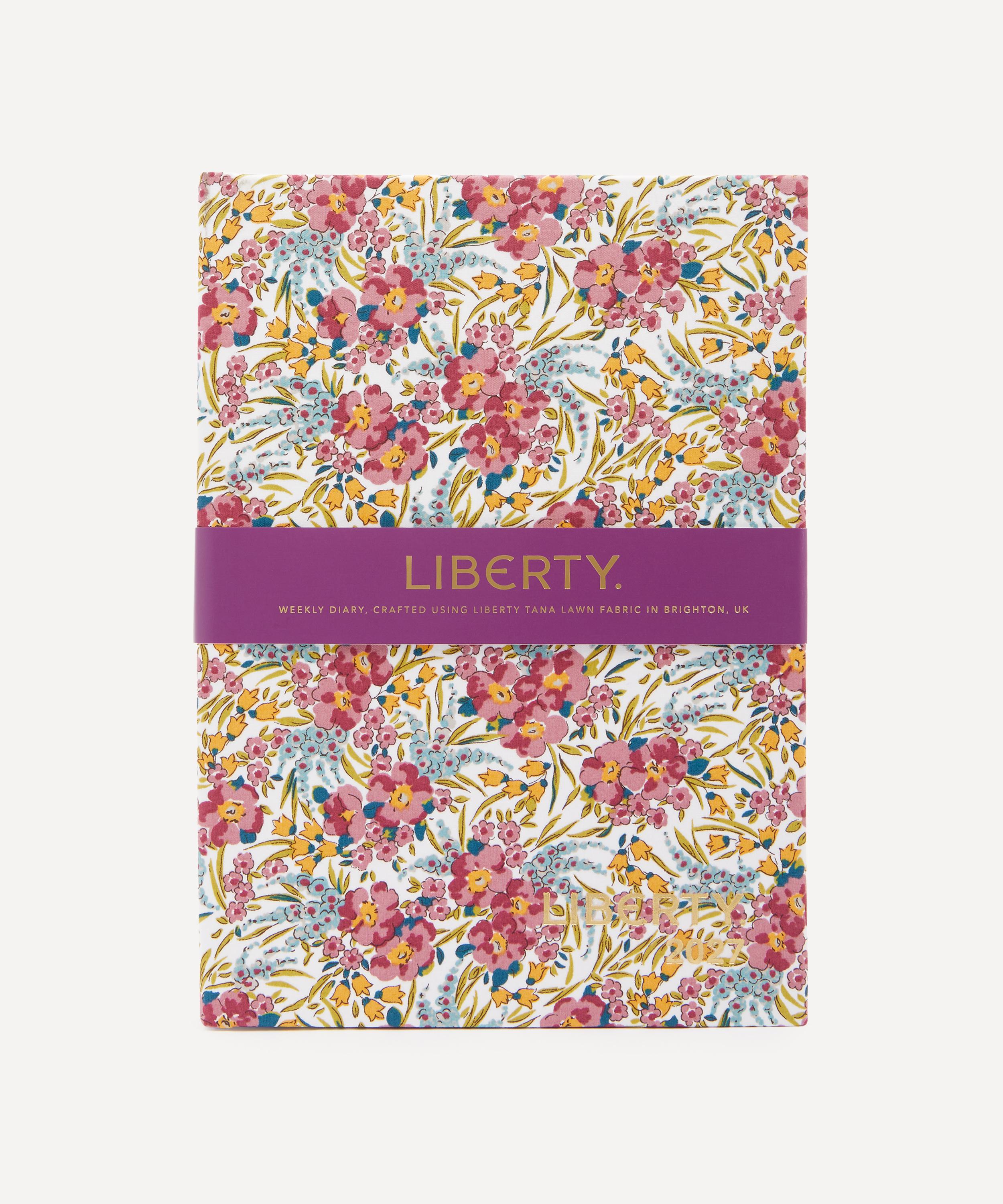 Liberty - 2027 Fabric Diary Swirling Petals