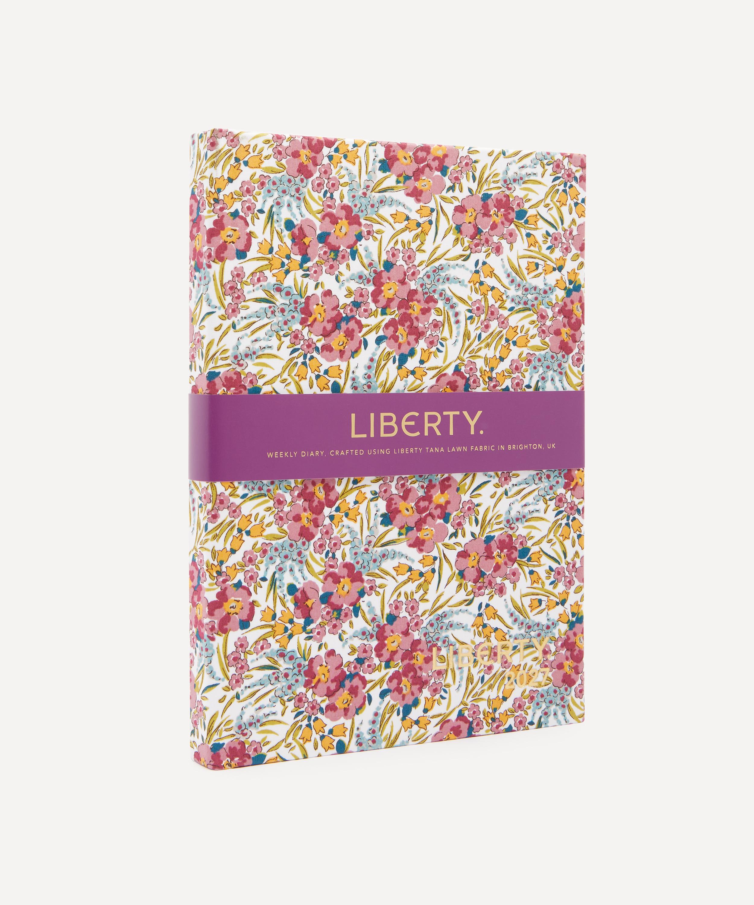 Liberty - 2027 Fabric Diary Swirling Petals image number 1
