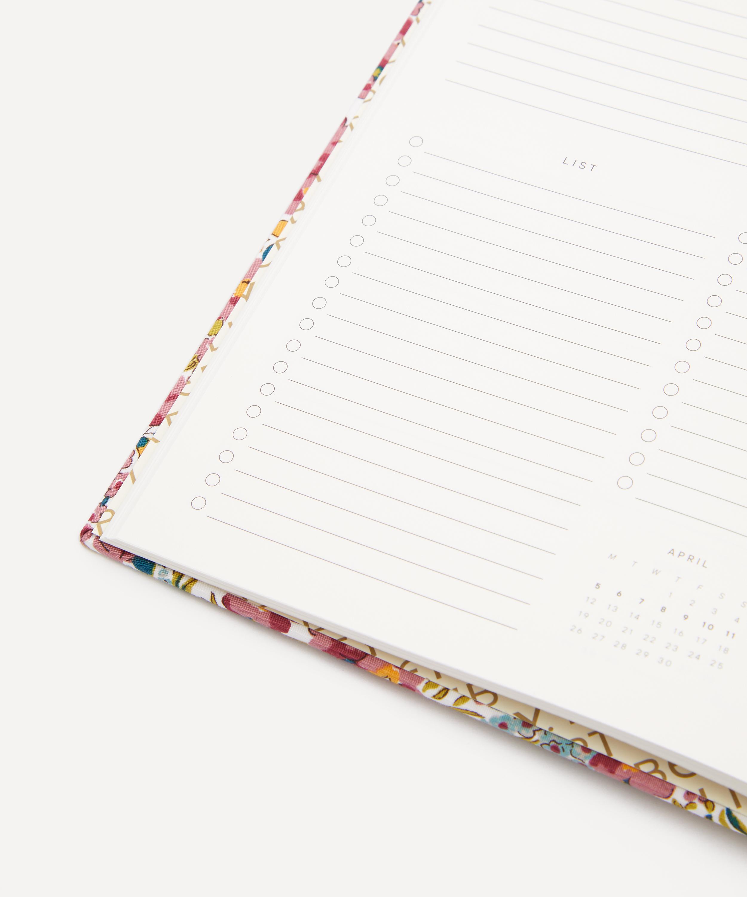 Liberty - 2027 Fabric Diary Swirling Petals image number 4