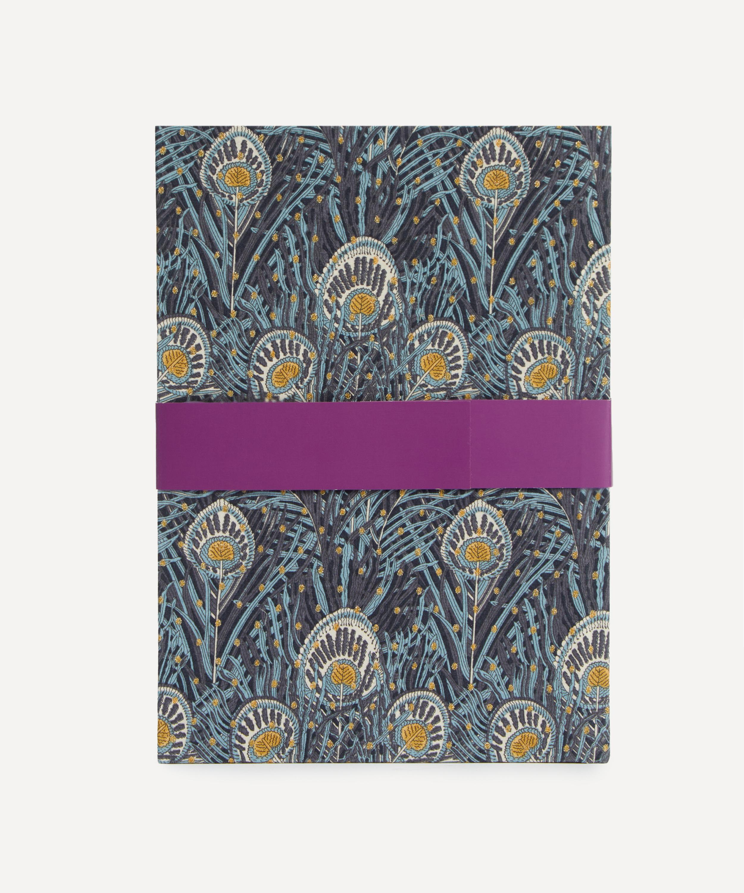 Liberty - Queen Hera Spot Print Cotton A5 Notebook image number 2