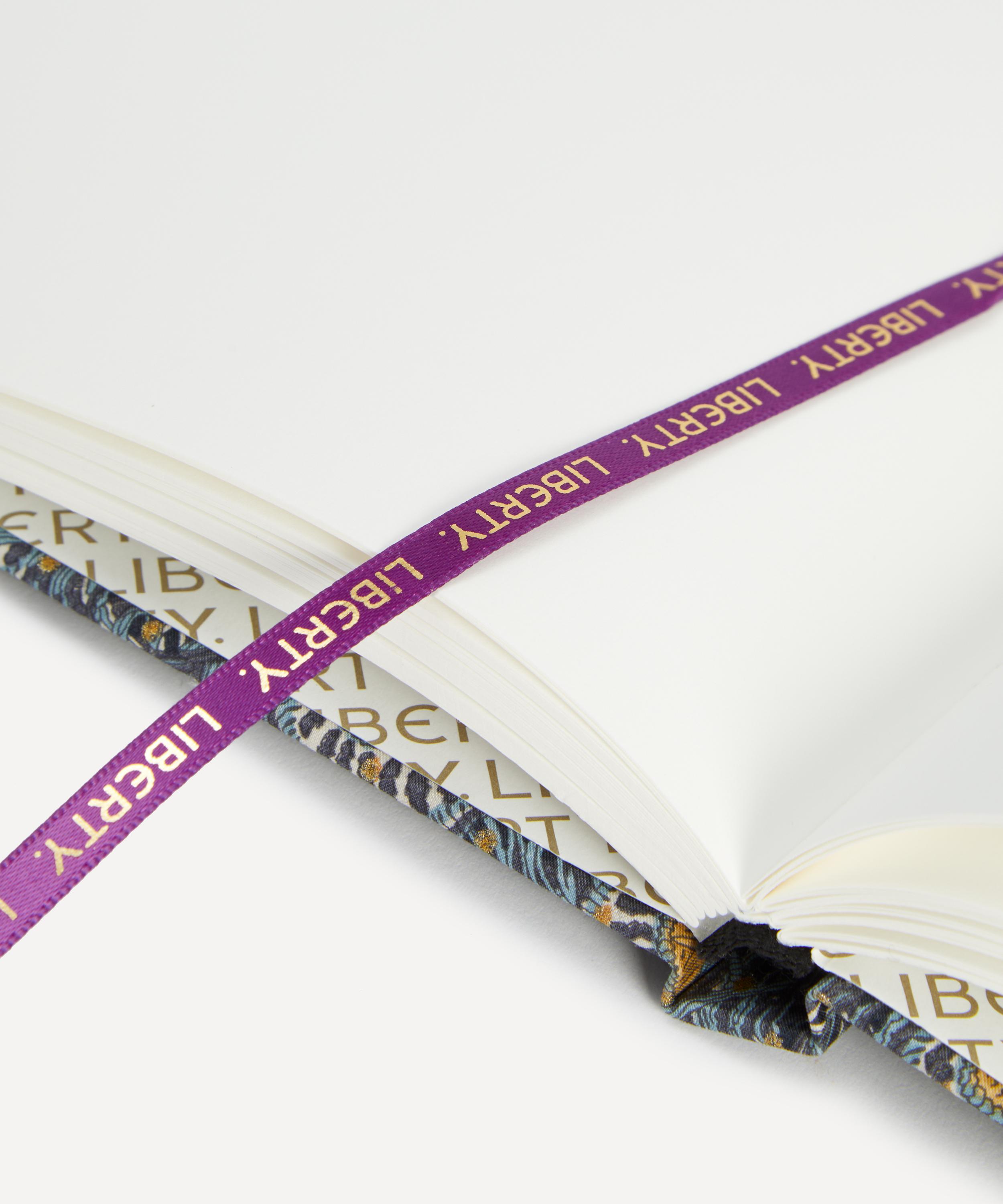 Liberty - Queen Hera Spot Print Cotton A5 Notebook image number 4