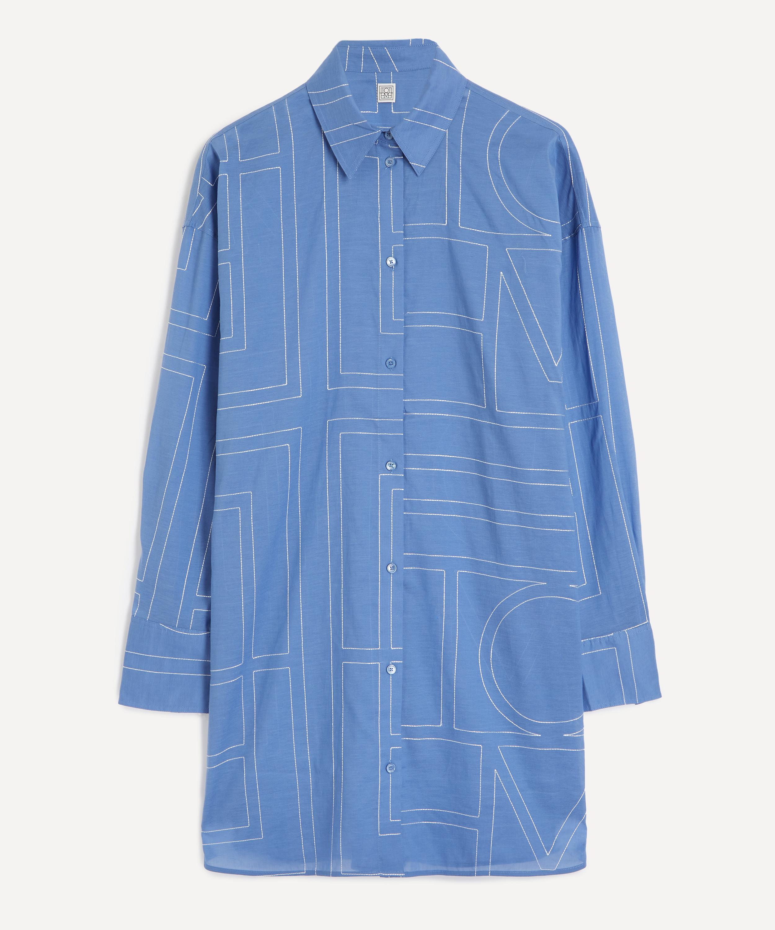 Toteme - Cobalt Long Summer Shirt