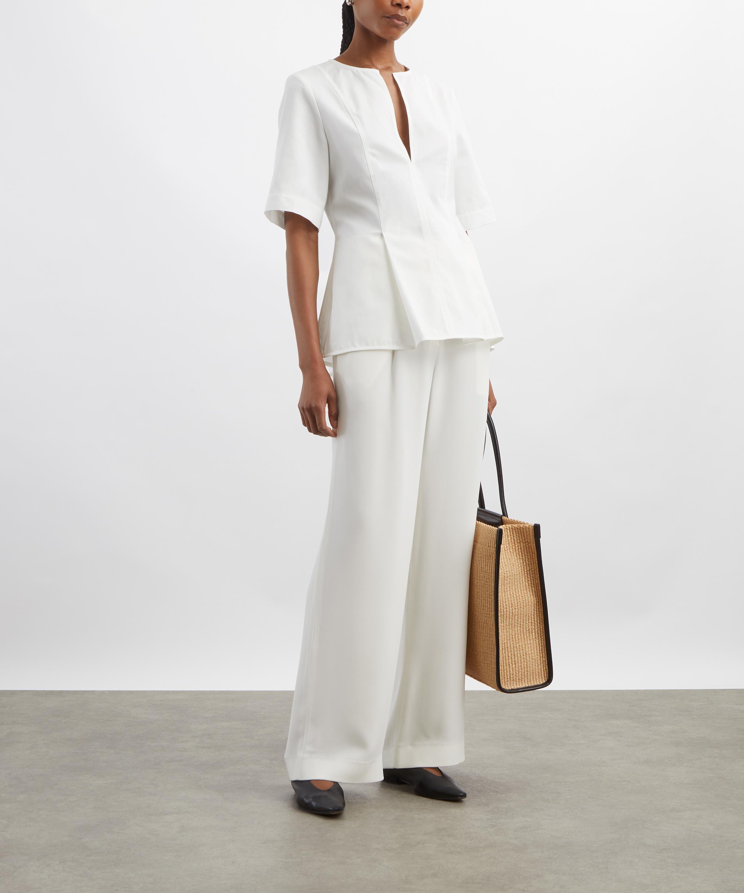 Toteme - Tailored Cotton Top image number 1