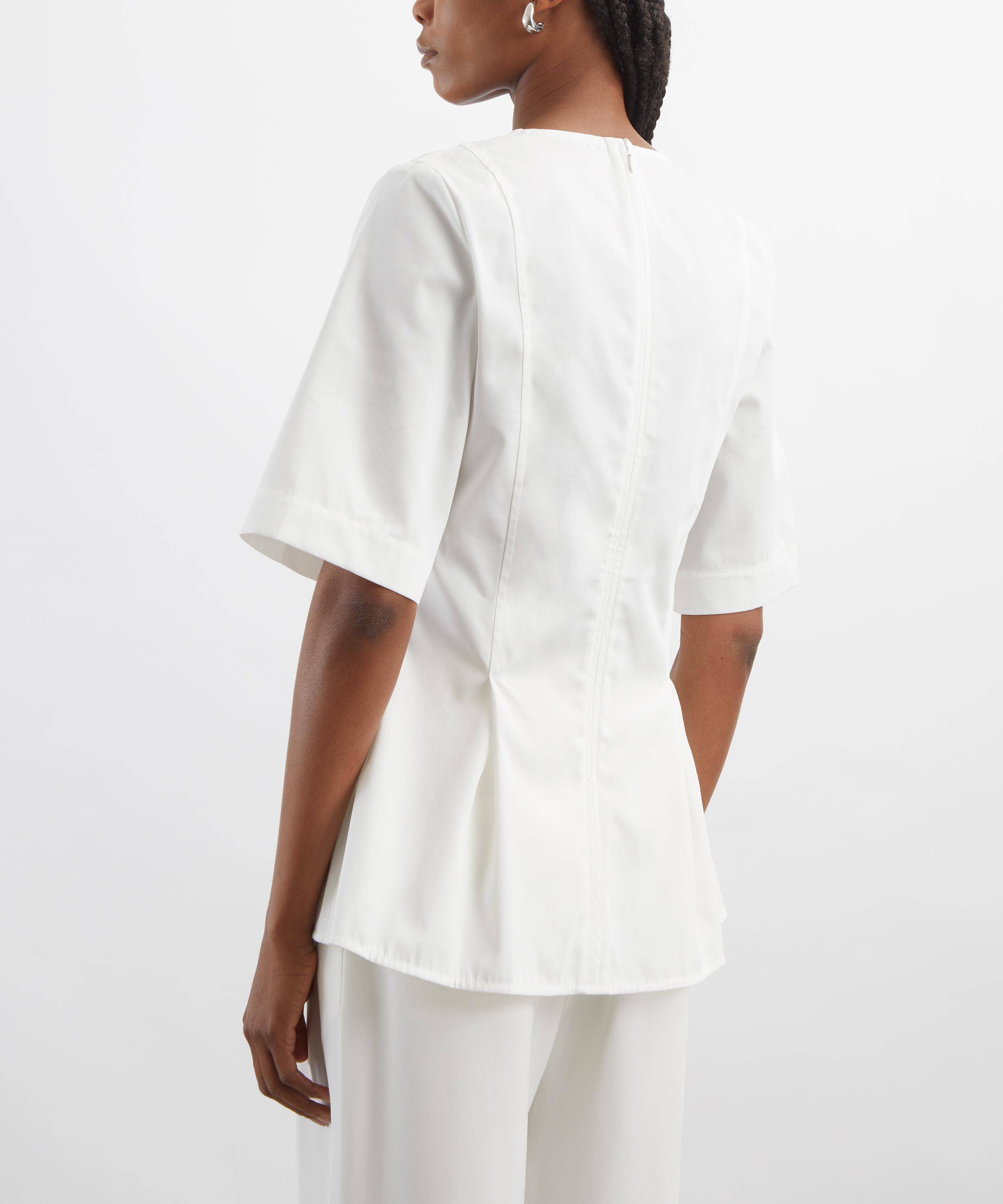 Toteme - Tailored Cotton Top image number 3