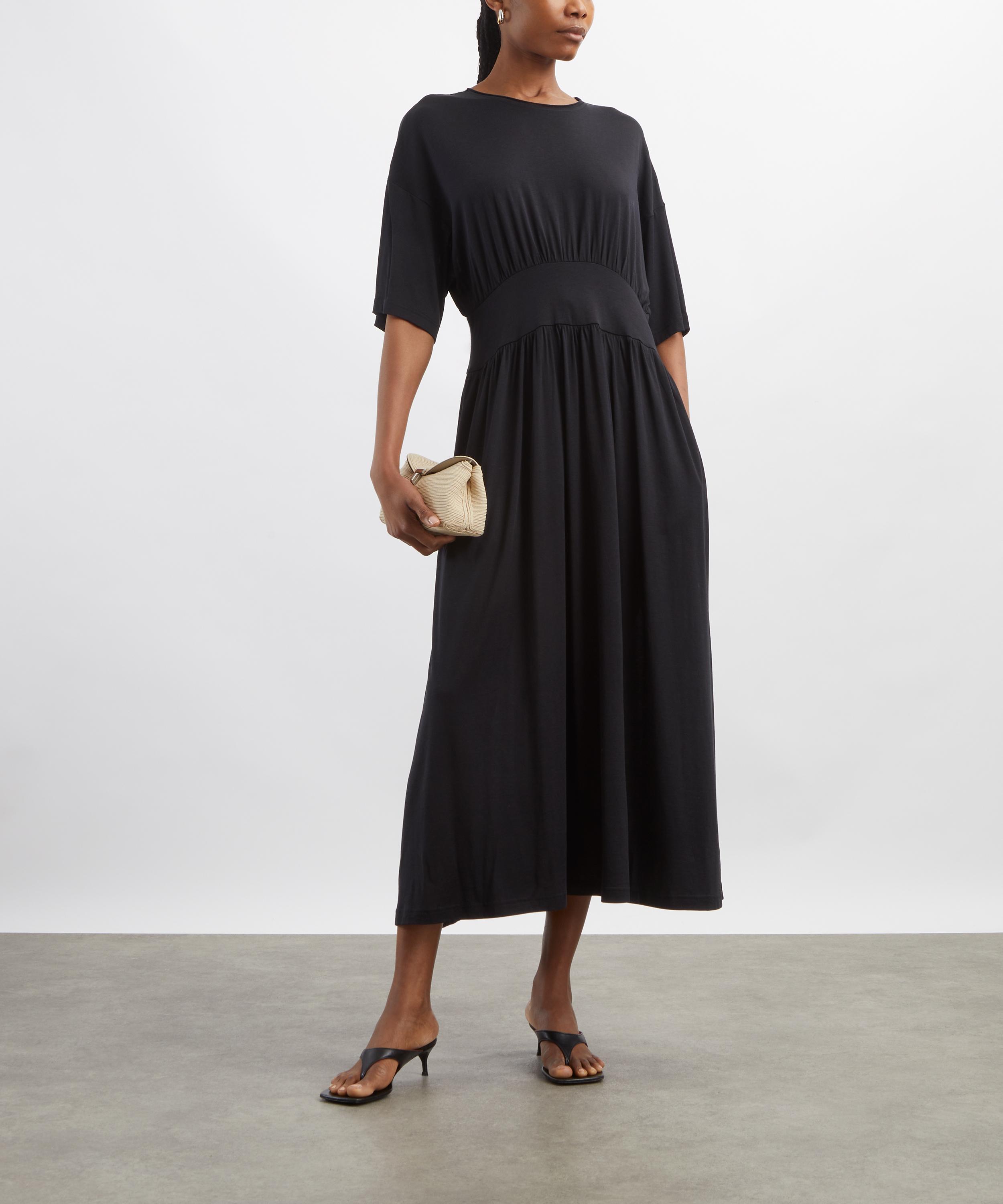 Toteme - Cotton Silk Tee Dress image number 1