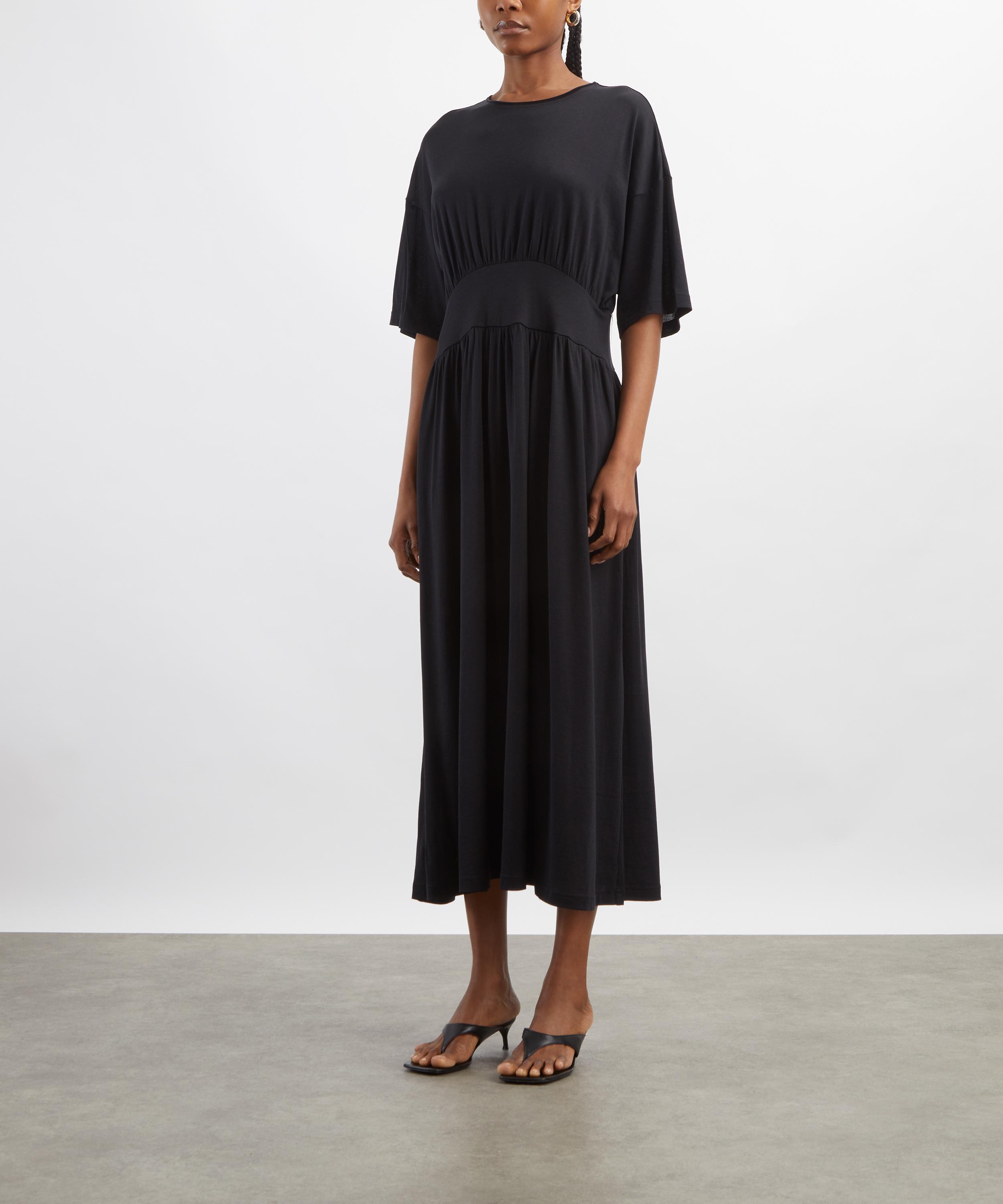 Toteme - Cotton Silk Tee Dress image number 2