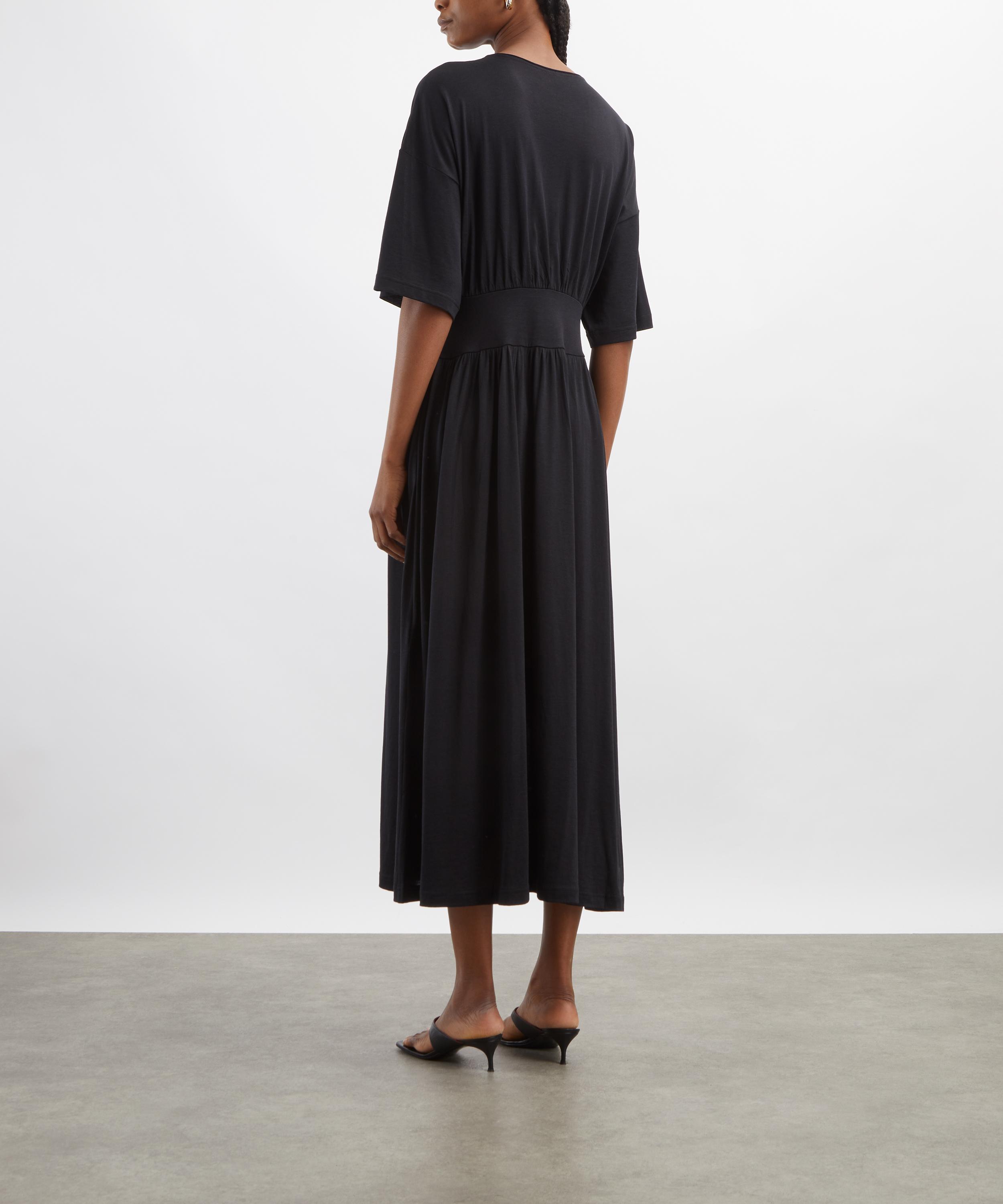 Toteme - Cotton Silk Tee Dress image number 3