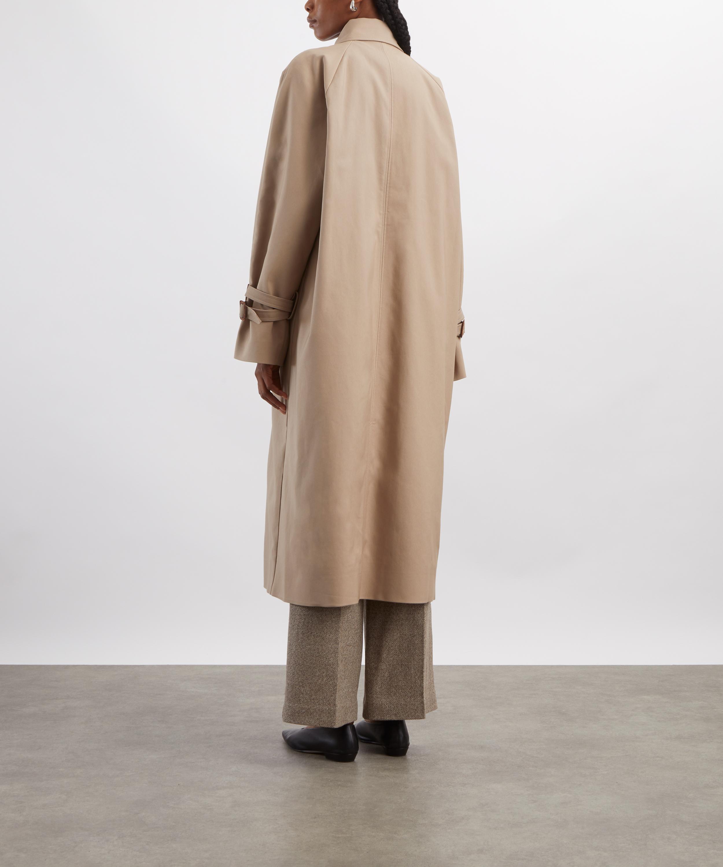 Toteme - Khaki Beige Signature Trench Coat image number 3