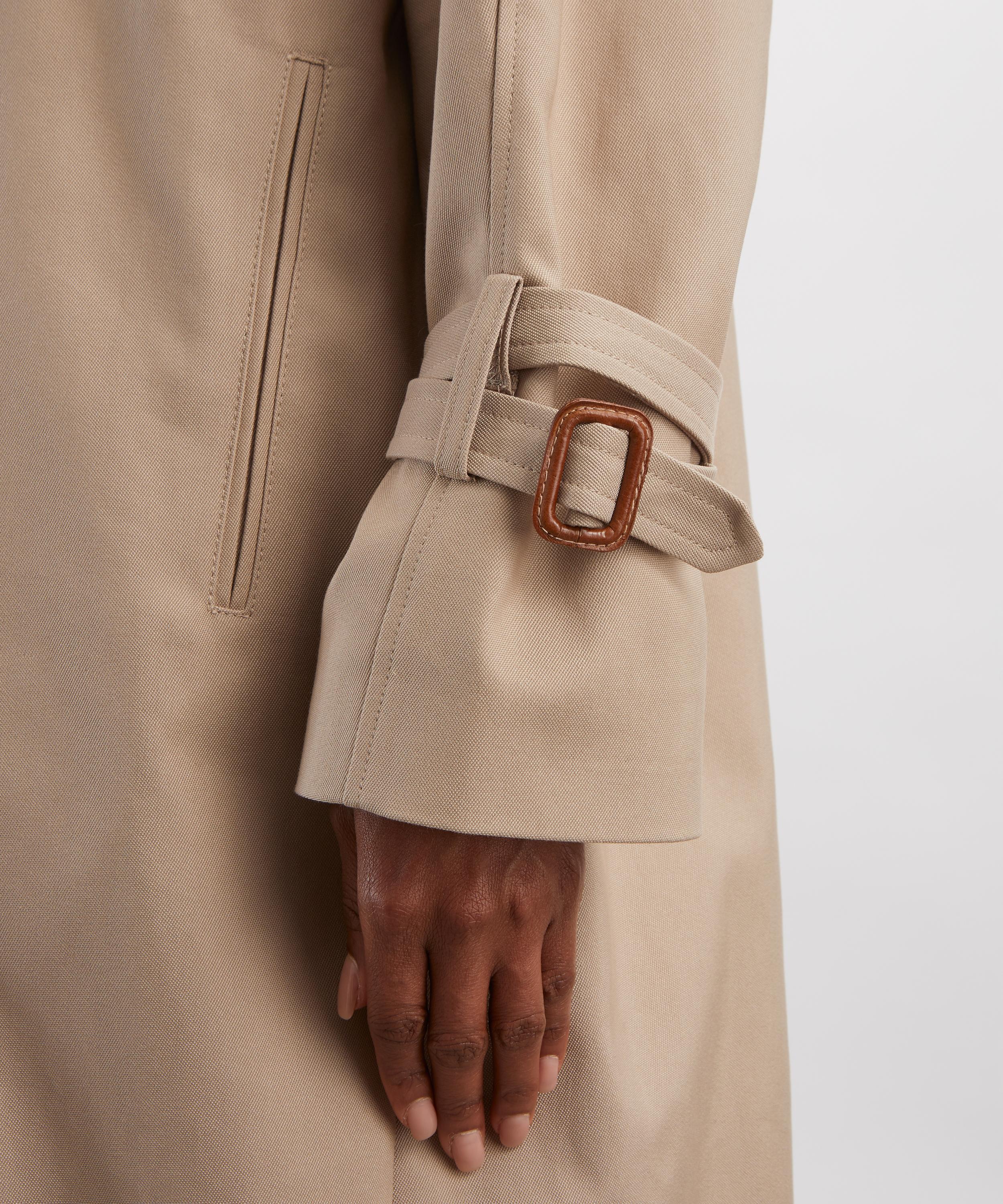 Toteme - Khaki Beige Signature Trench Coat image number 4