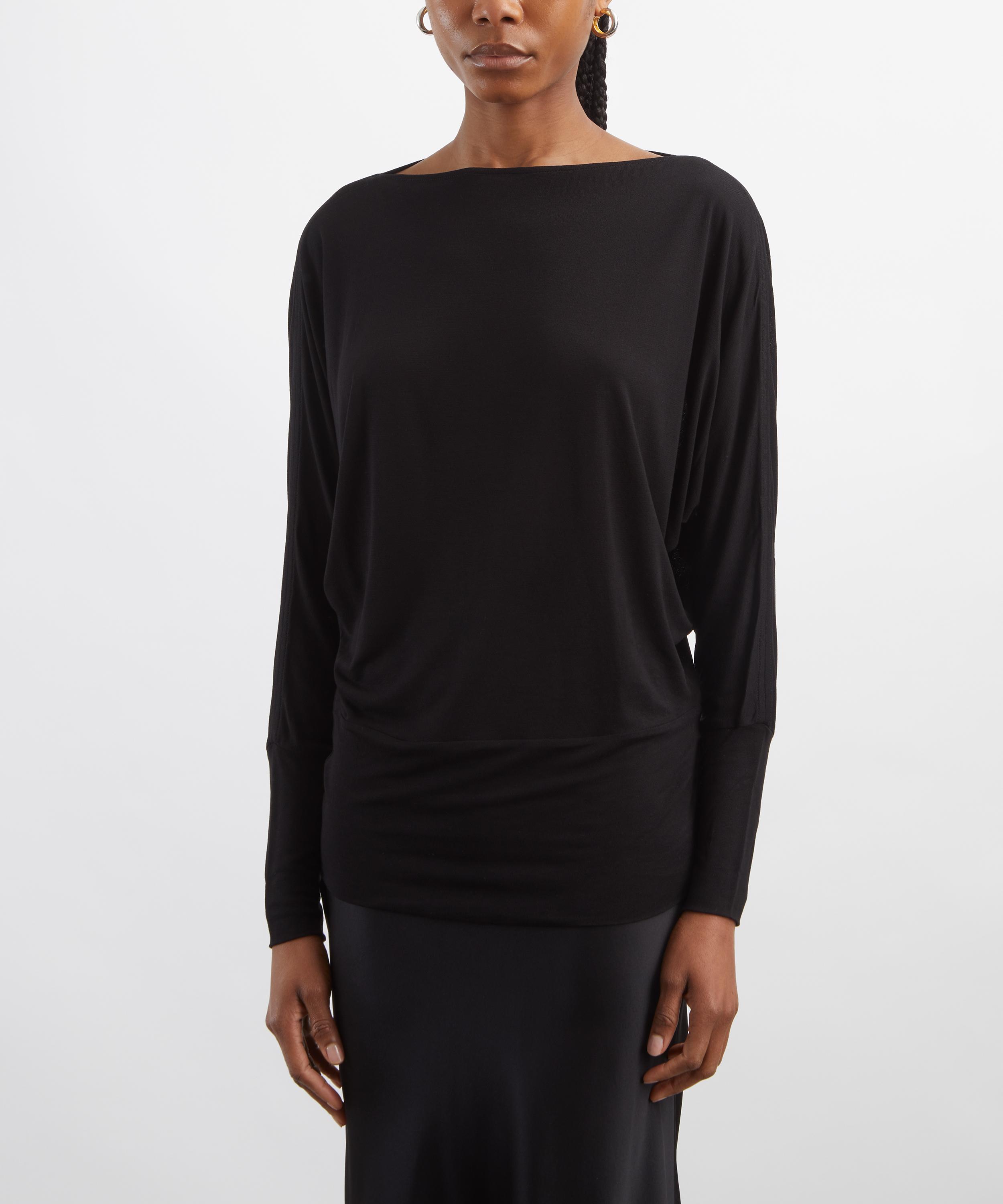 Toteme - Boatneck Jersey Top image number 2