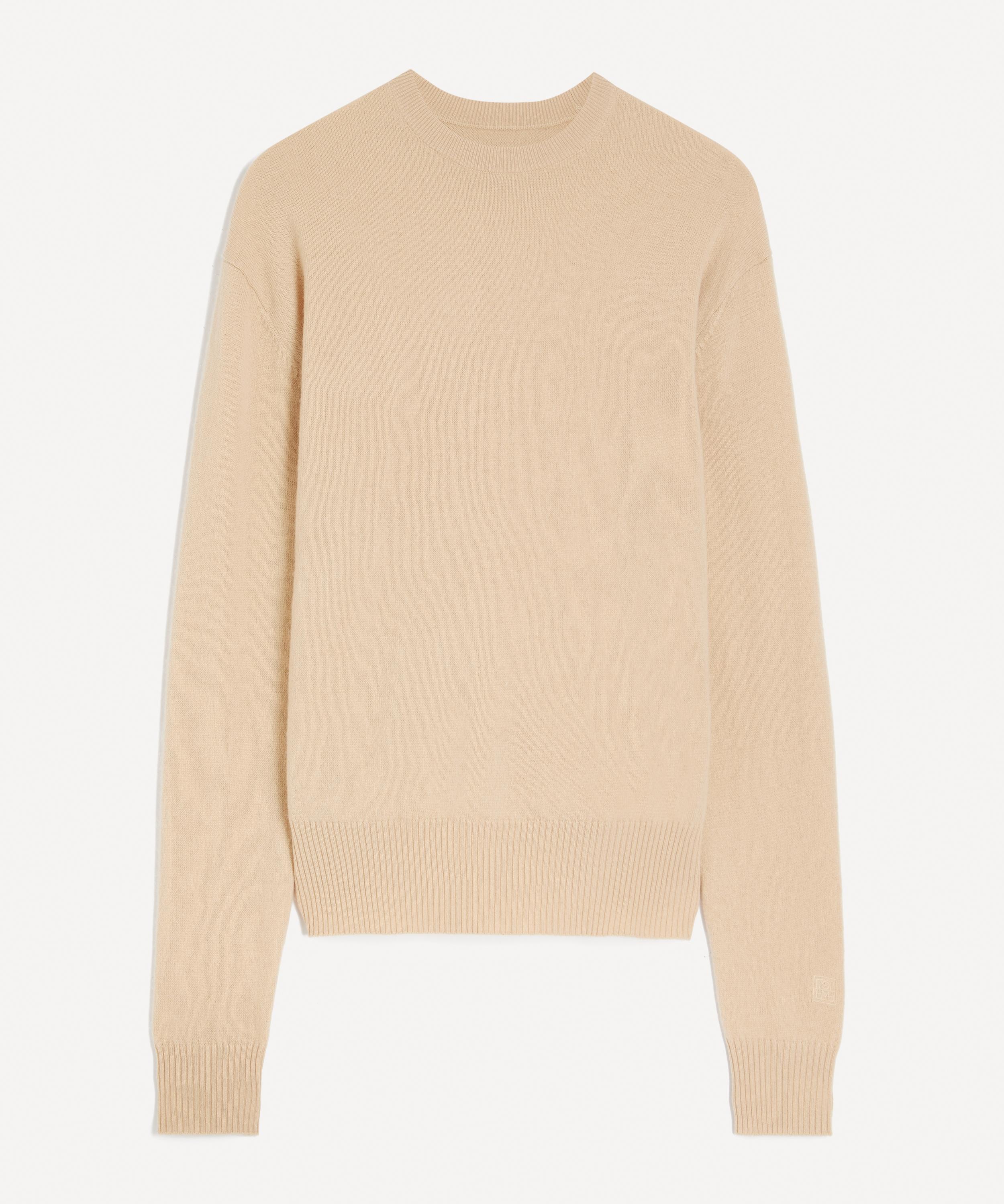 Toteme - Pale Apricot Classic Cashmere Crew-Knit Jumper