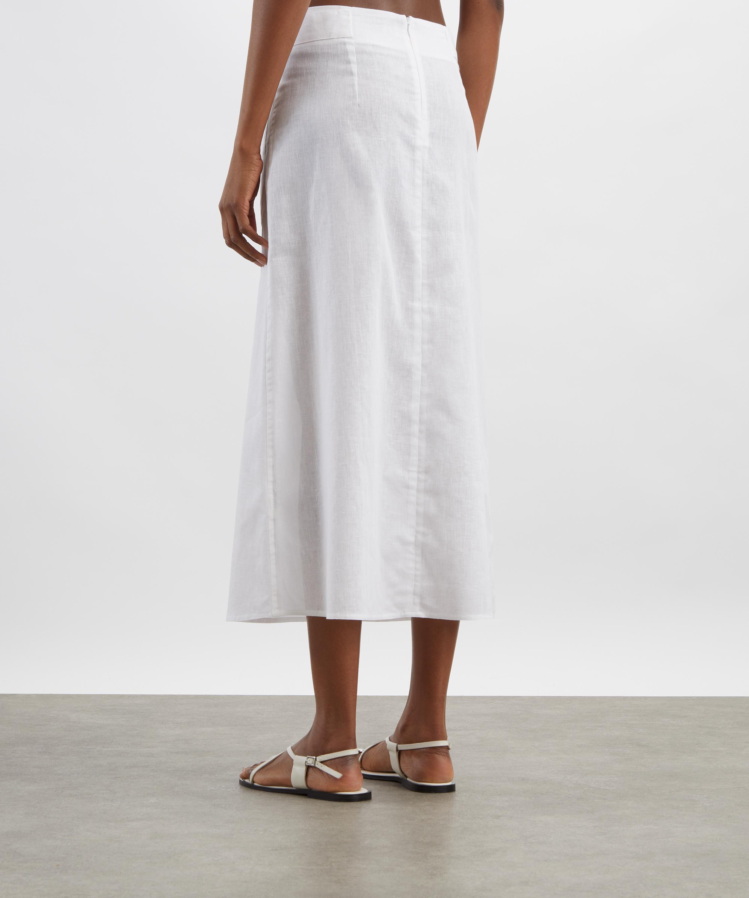Toteme - Tie-Waist Midi Skirt image number 3