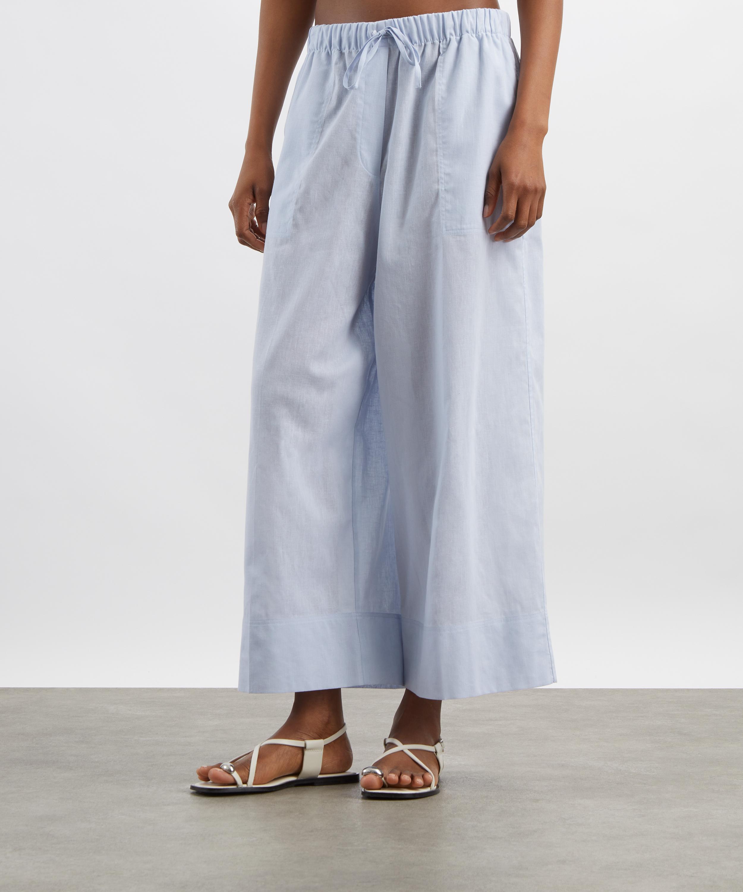 Toteme - Wide-Leg Summer Trousers image number 2