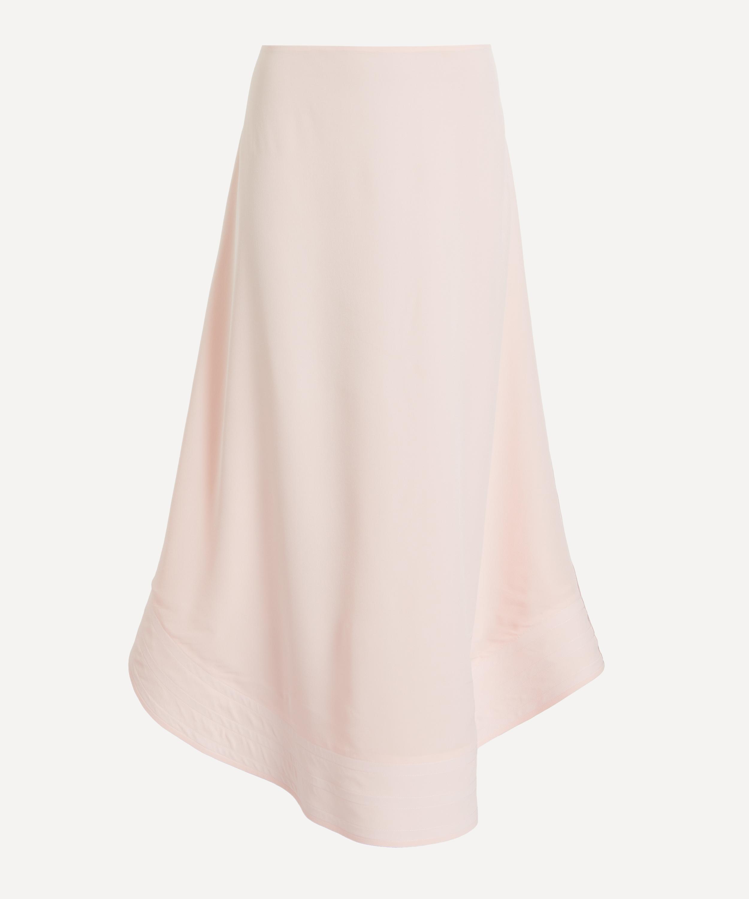 Stella McCartney - Ballet Pink Silk Midi Skirt