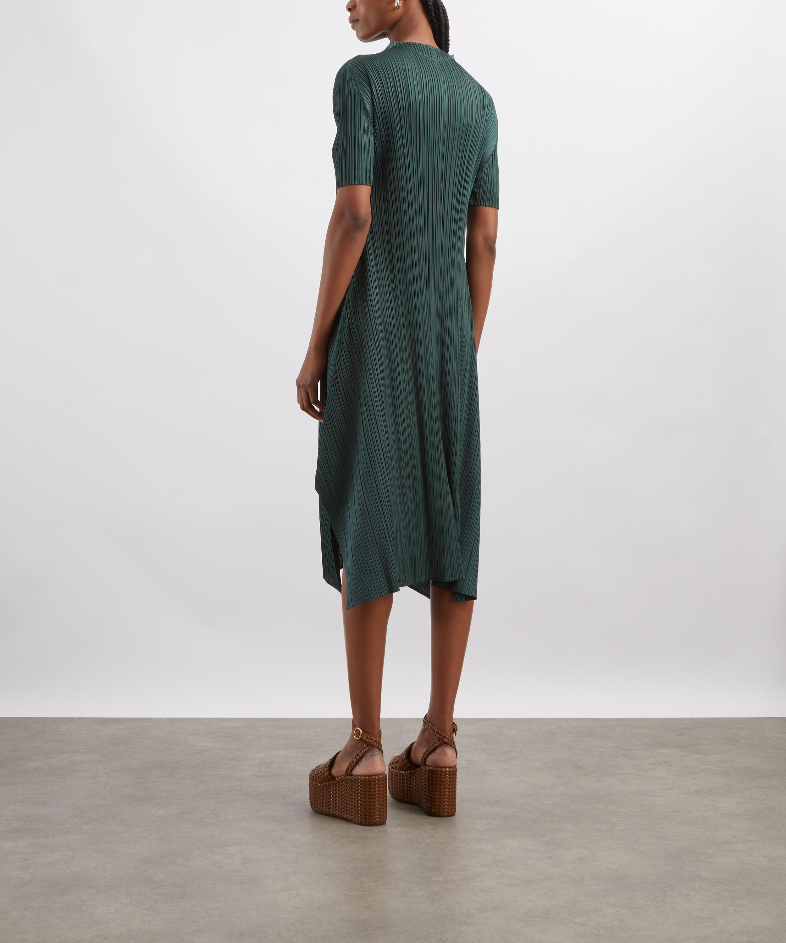 Pleats Please Issey Miyake - MONTHLY COLOURS: MARCH Pleated Dress image number 3