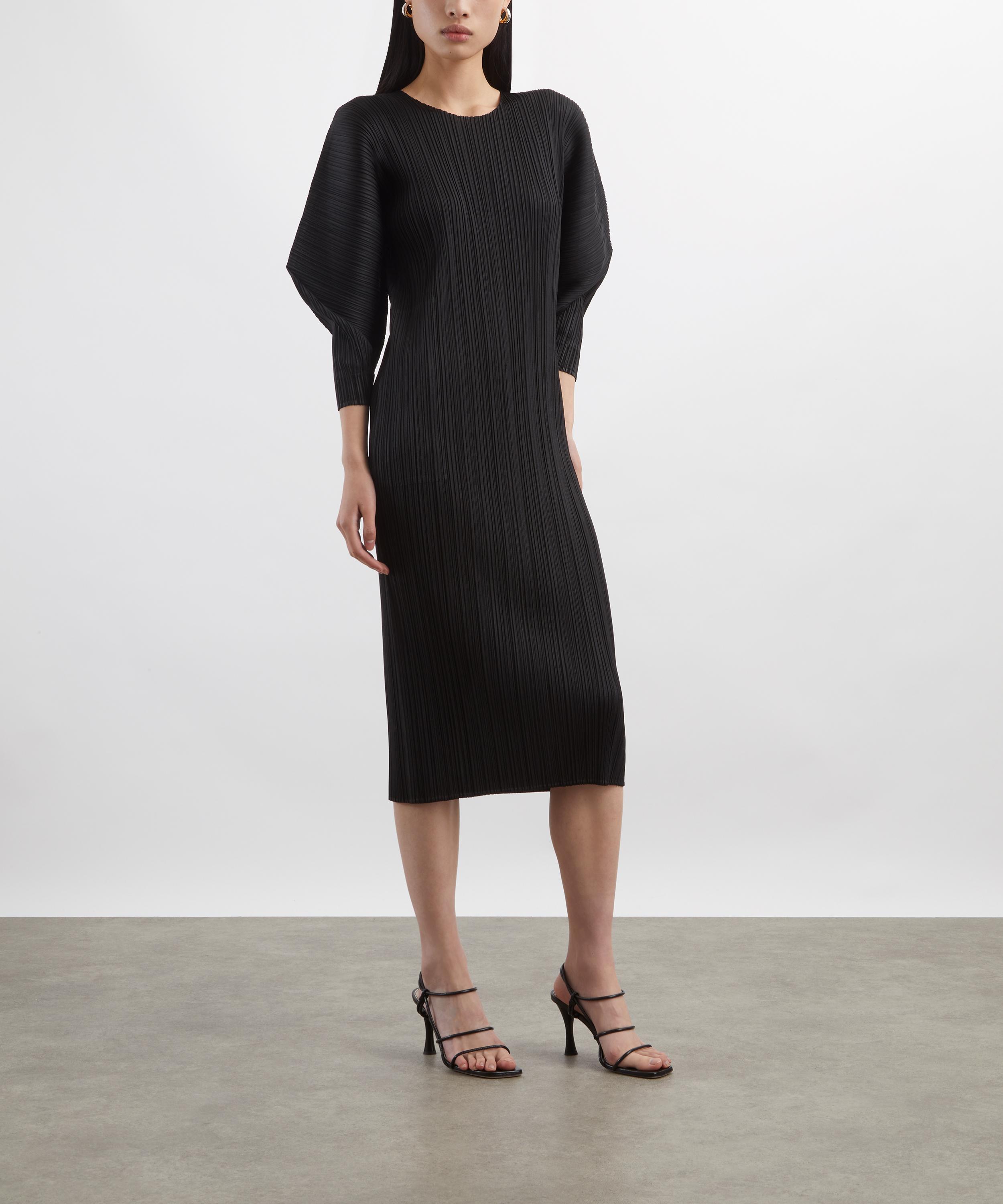 Pleats Please Issey Miyake - SKYLINE Pleated Midi Dress image number 1