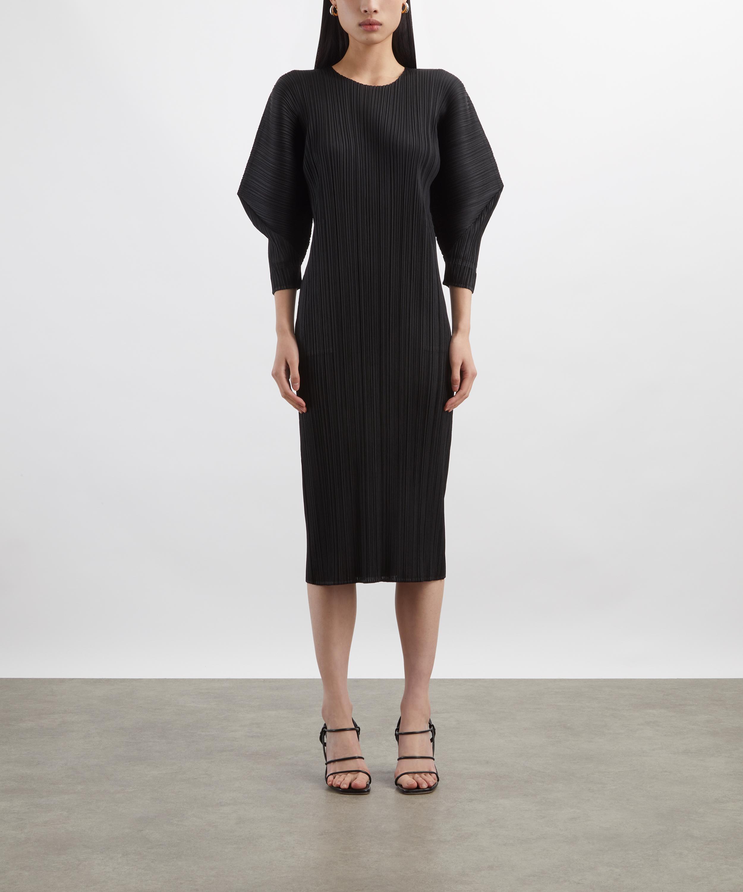 Pleats Please Issey Miyake - SKYLINE Pleated Midi Dress image number 2