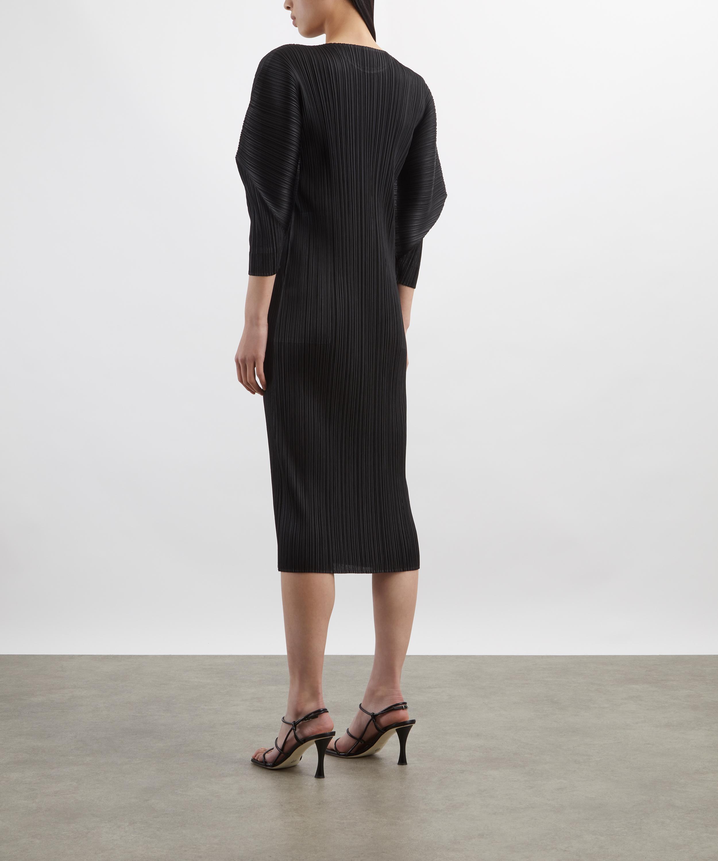 Pleats Please Issey Miyake - SKYLINE Pleated Midi Dress image number 3