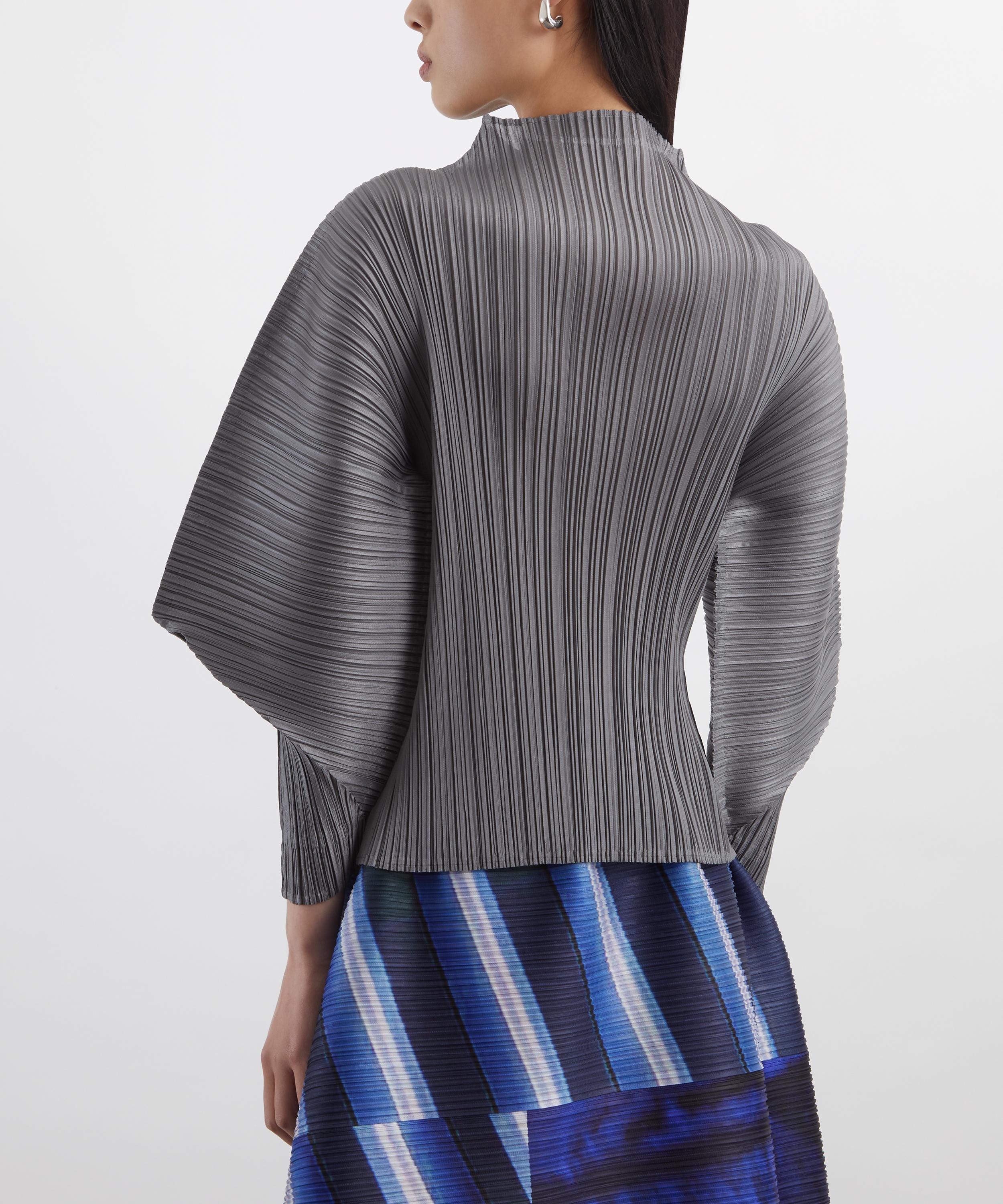 Pleats Please Issey Miyake - SKYLINE Pleated Top image number 3