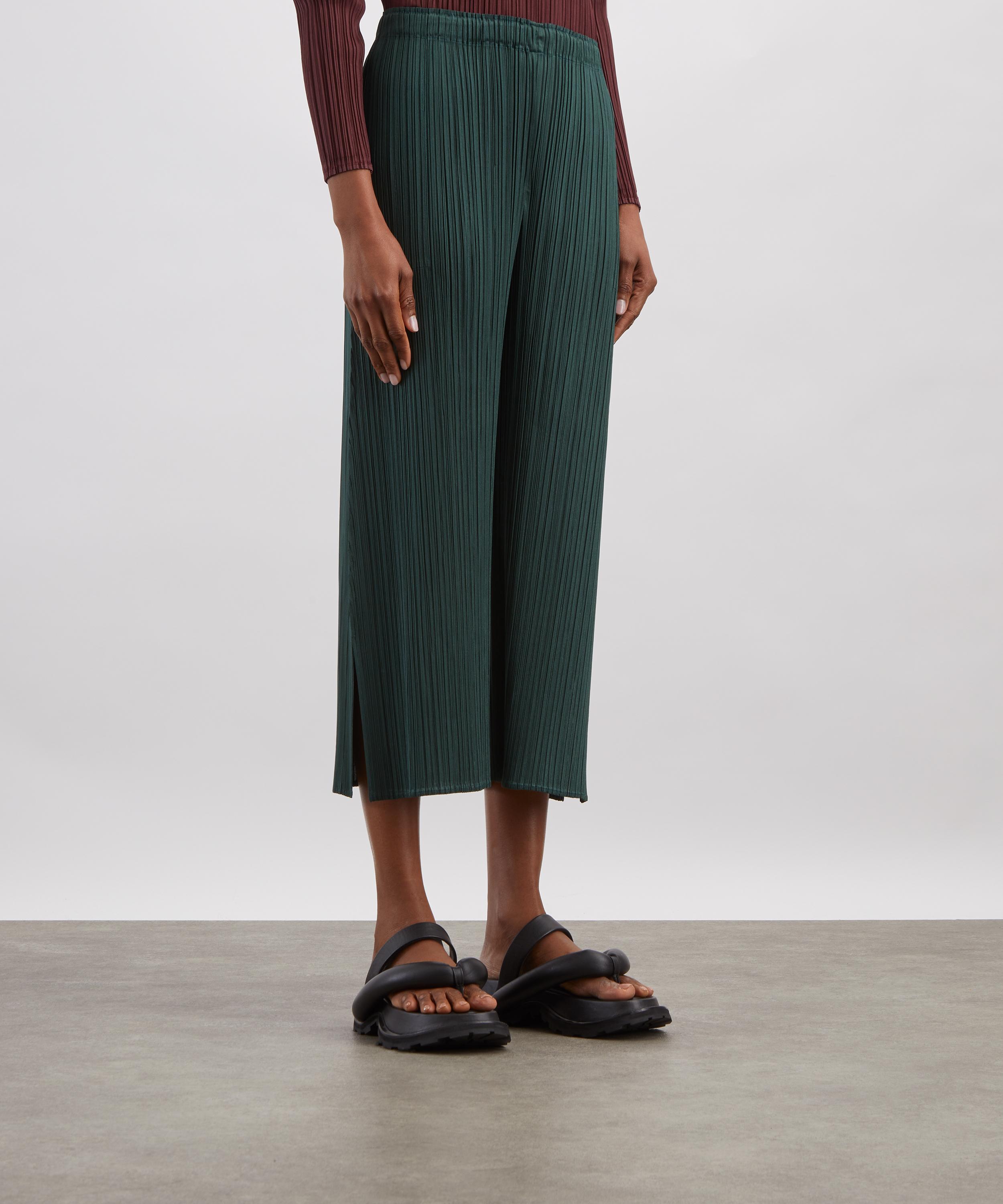 Pleats Please Issey Miyake - MONTHLY COLOURS: MARCH Pleated Trousers image number 2