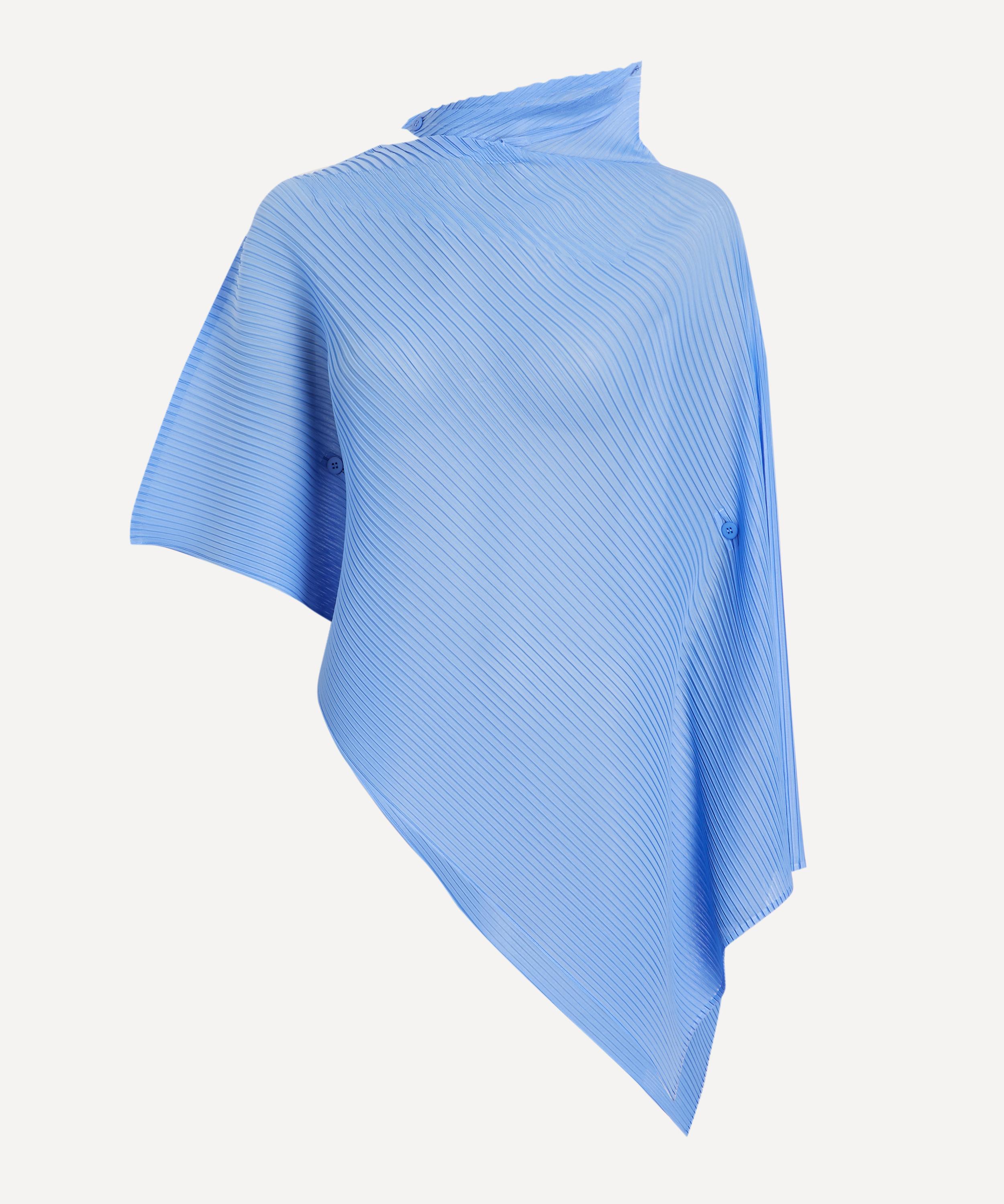 Issey Miyake - SHEER SCARF PLEATS Top