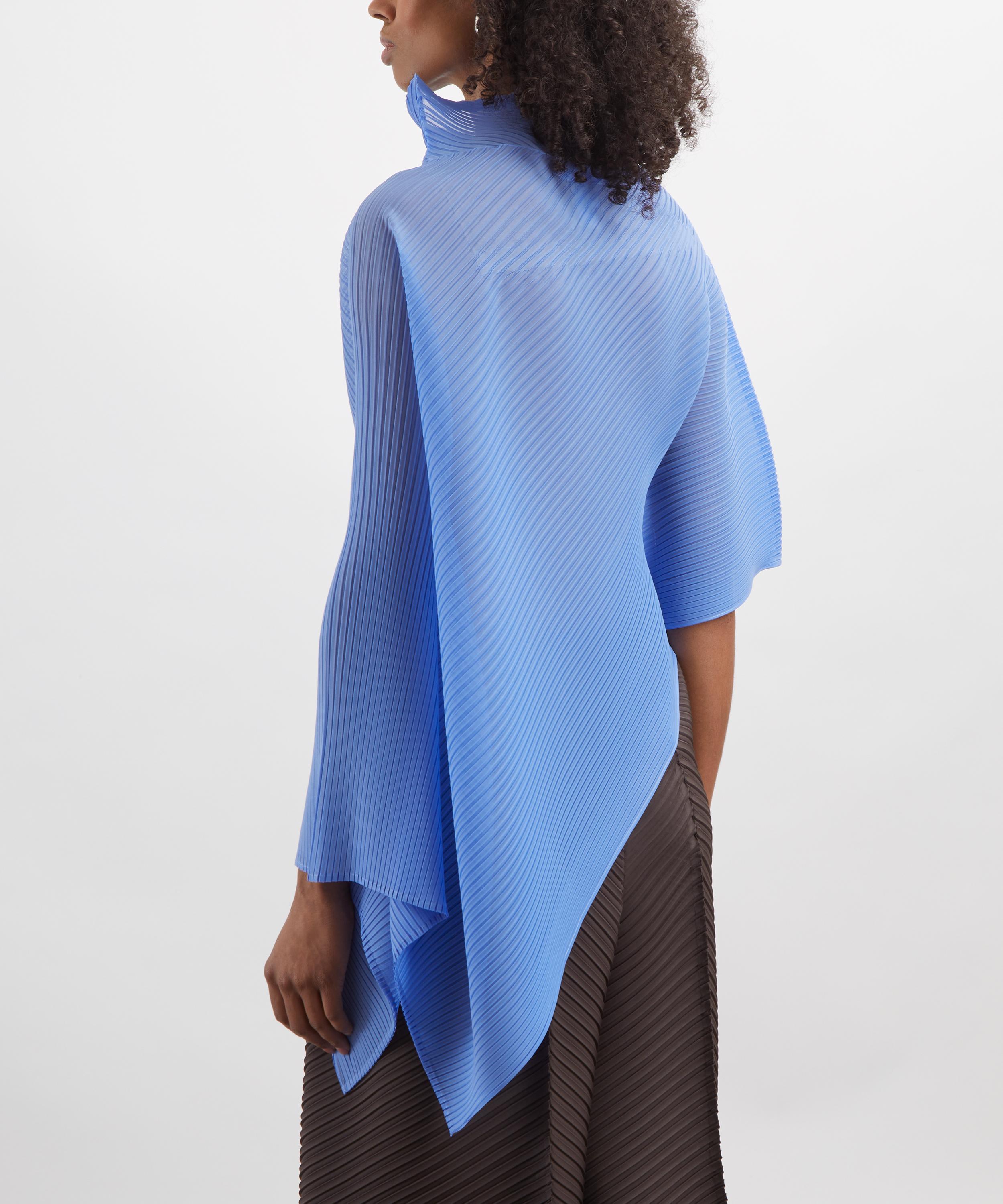 Issey Miyake - SHEER SCARF PLEATS Top image number 3